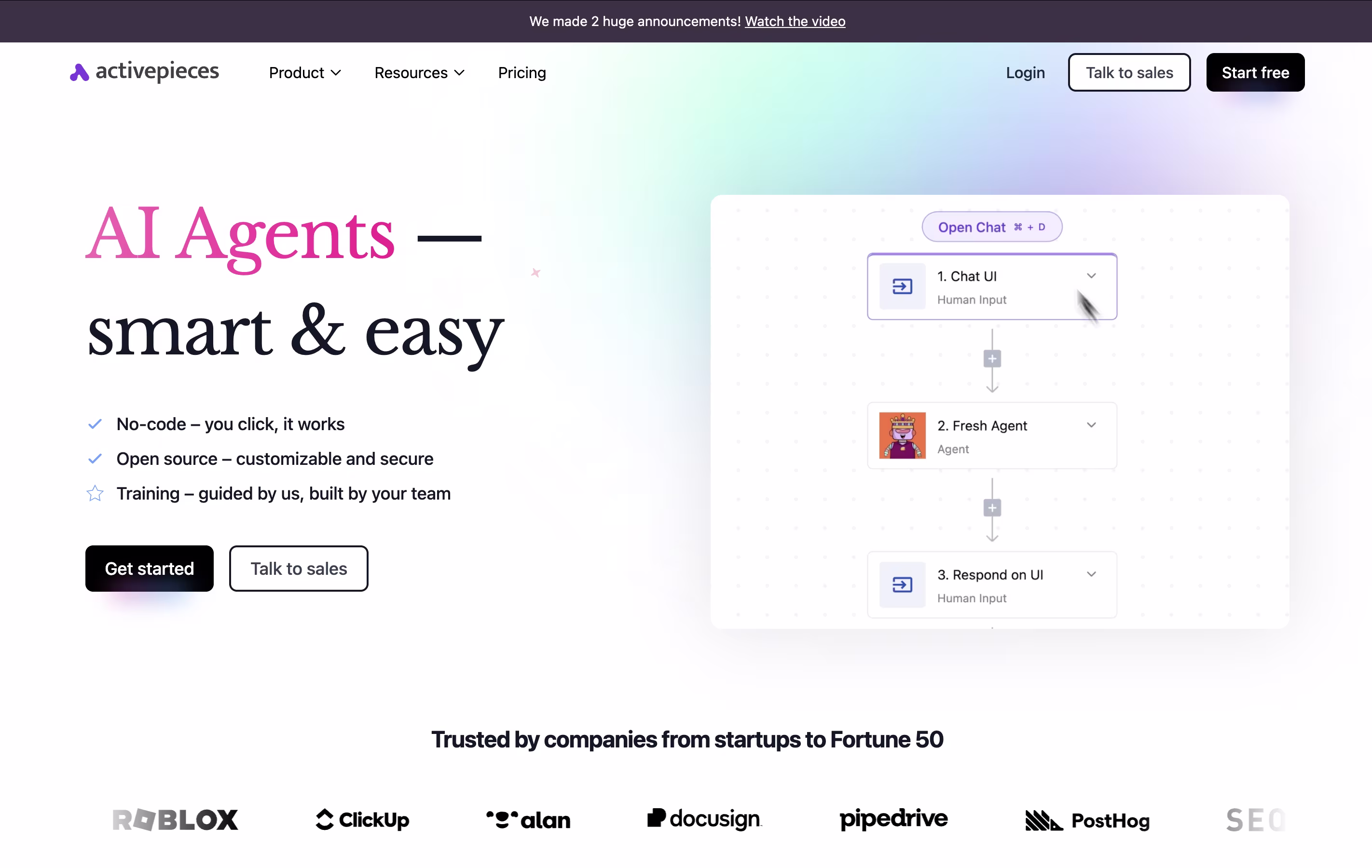 Activepieces screenshot Activepieces screenshot
