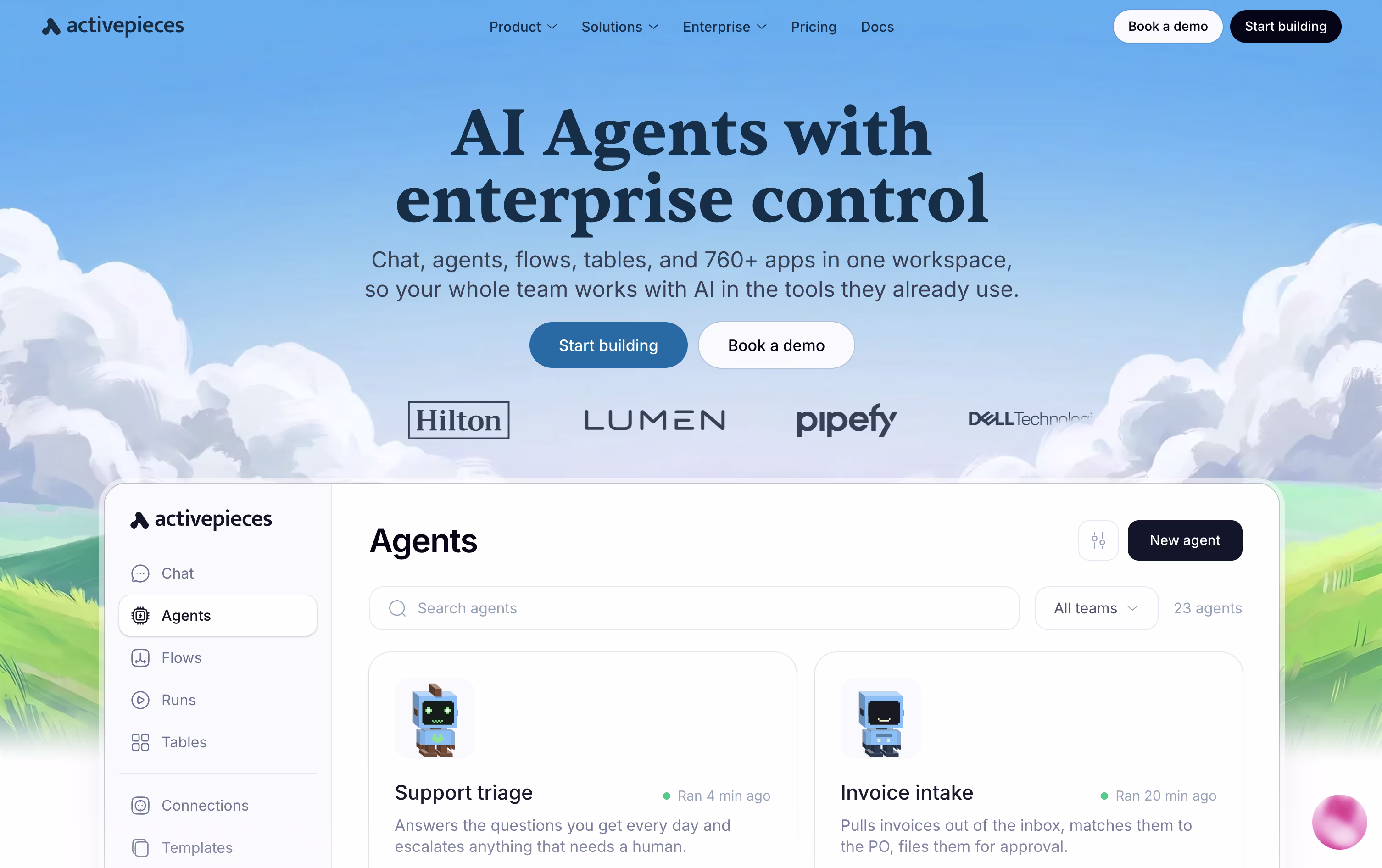 Activepieces screenshot