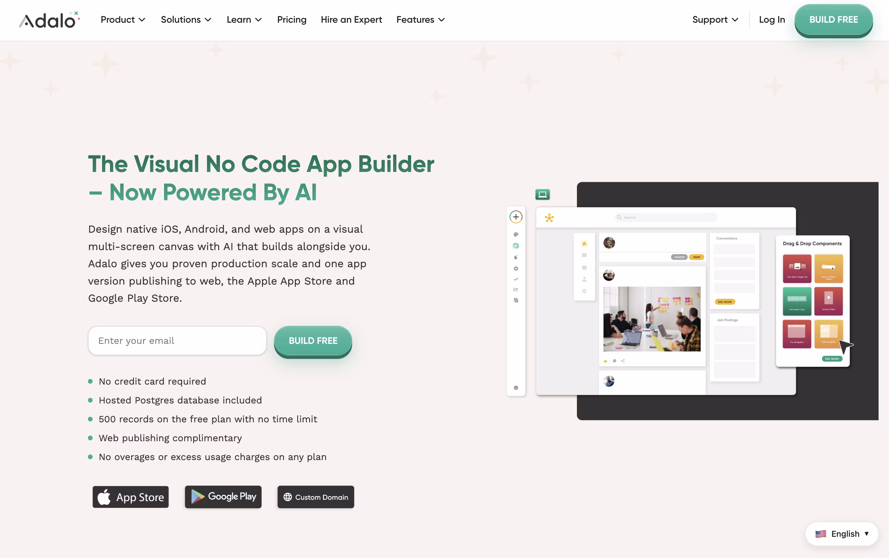 Adalo screenshot