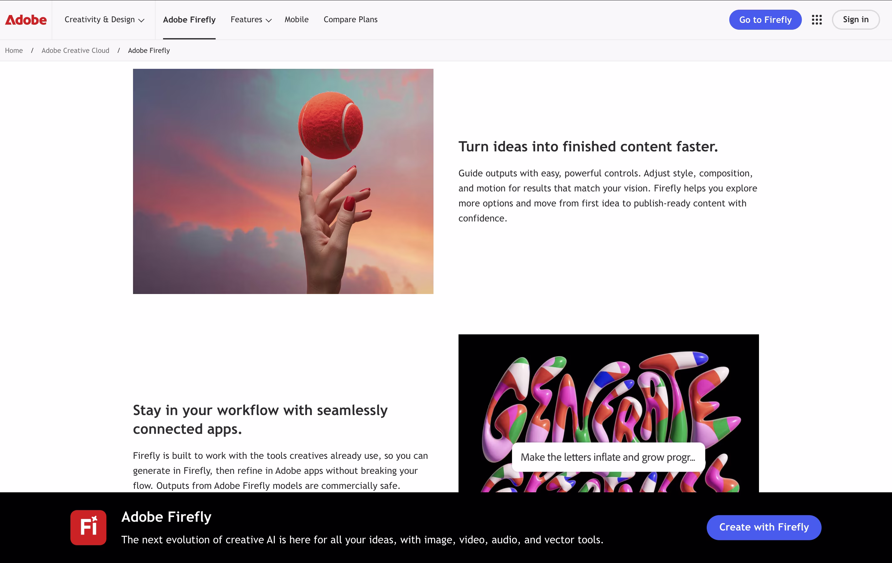 Adobe Firefly screenshot 2