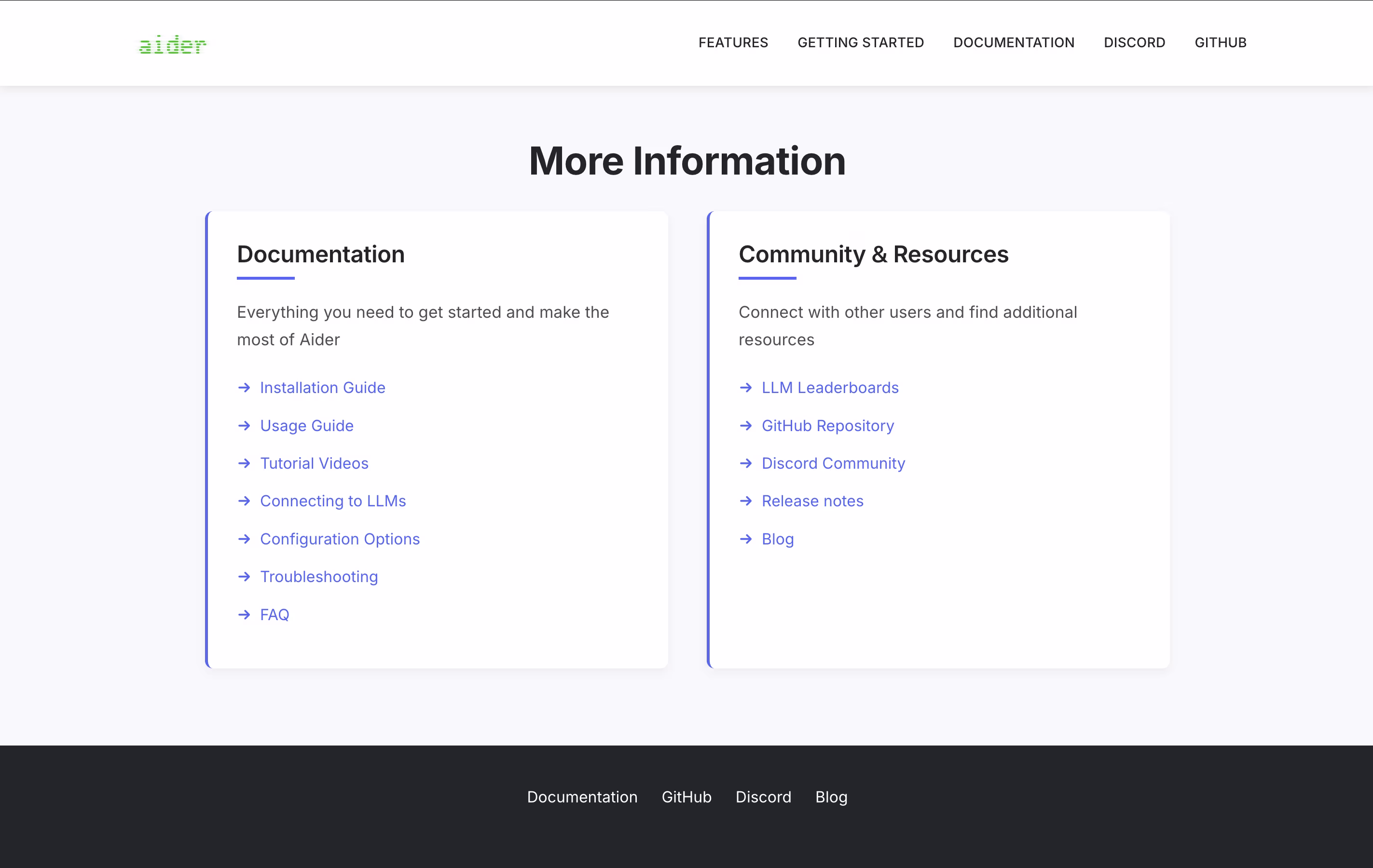 Aider screenshot 4