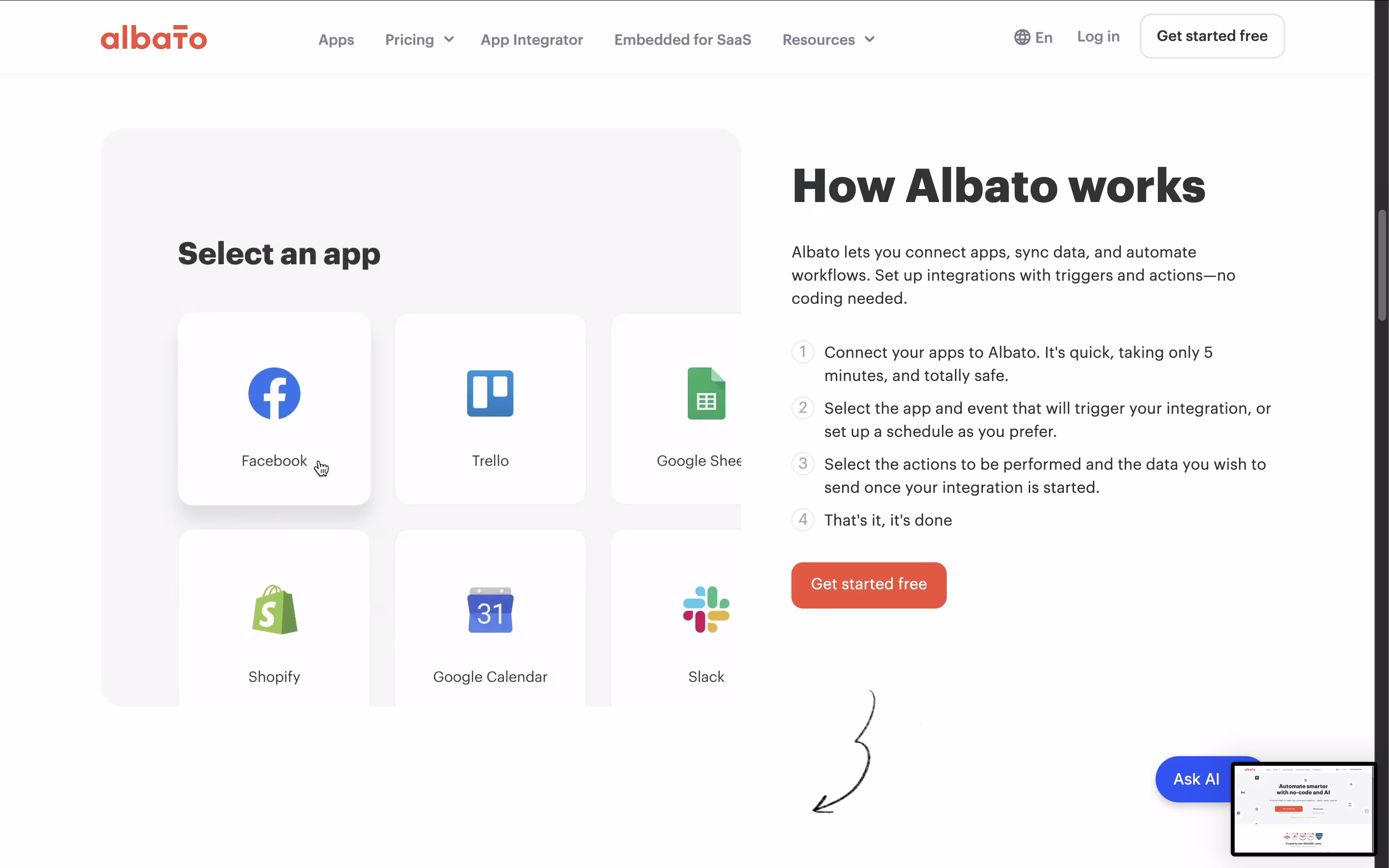 Albato screenshot 2