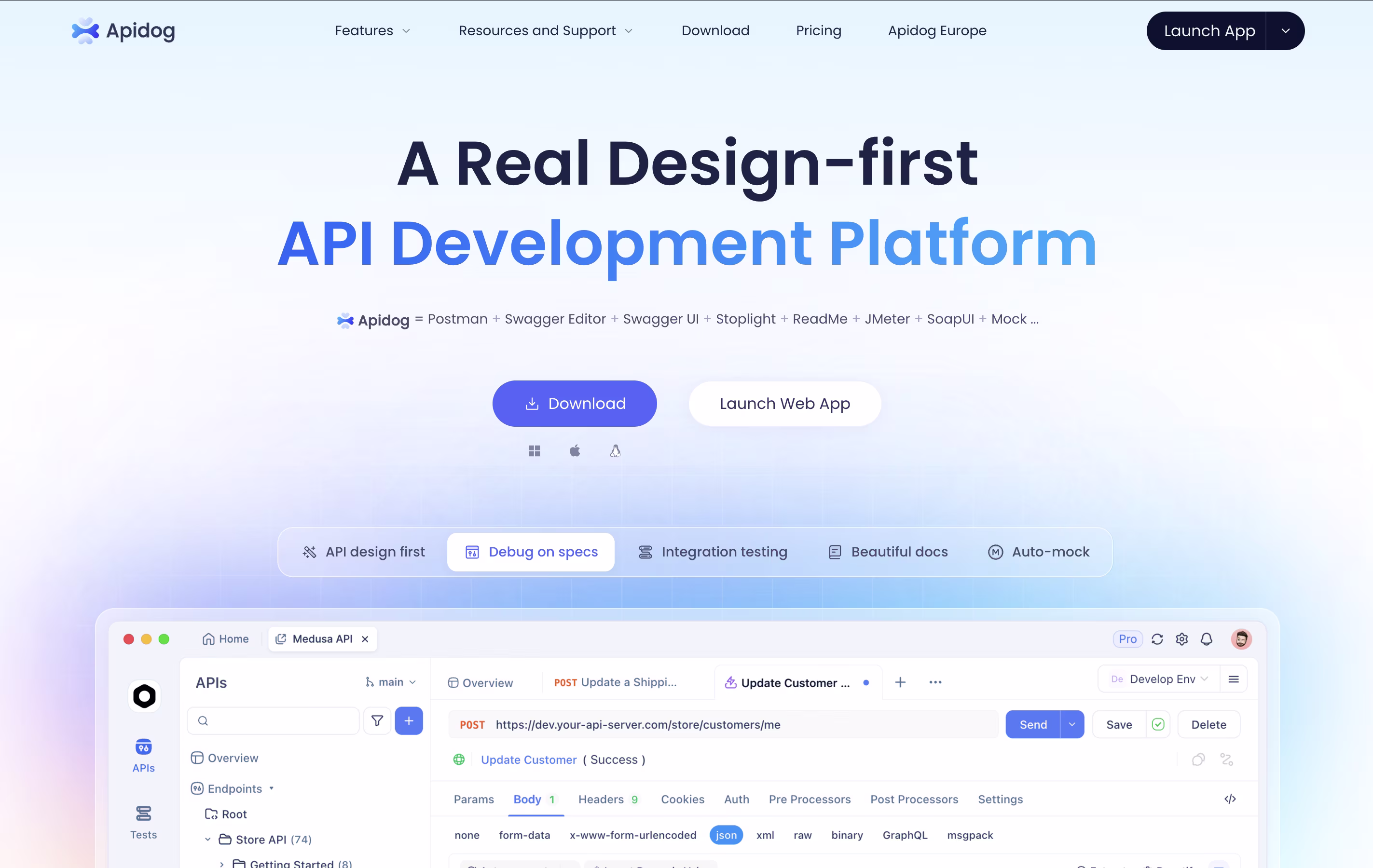 Apidog screenshot