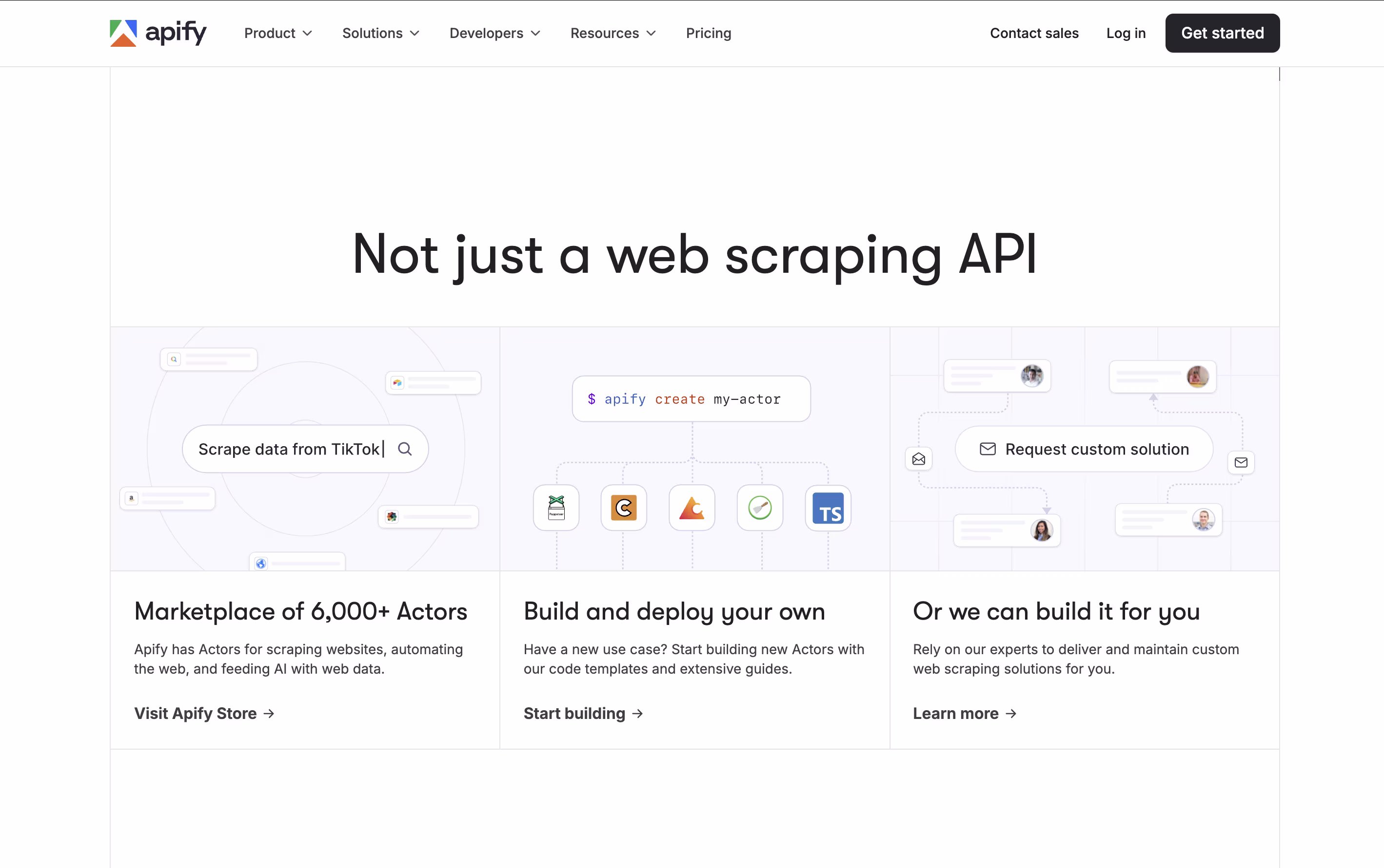Apify screenshot 2