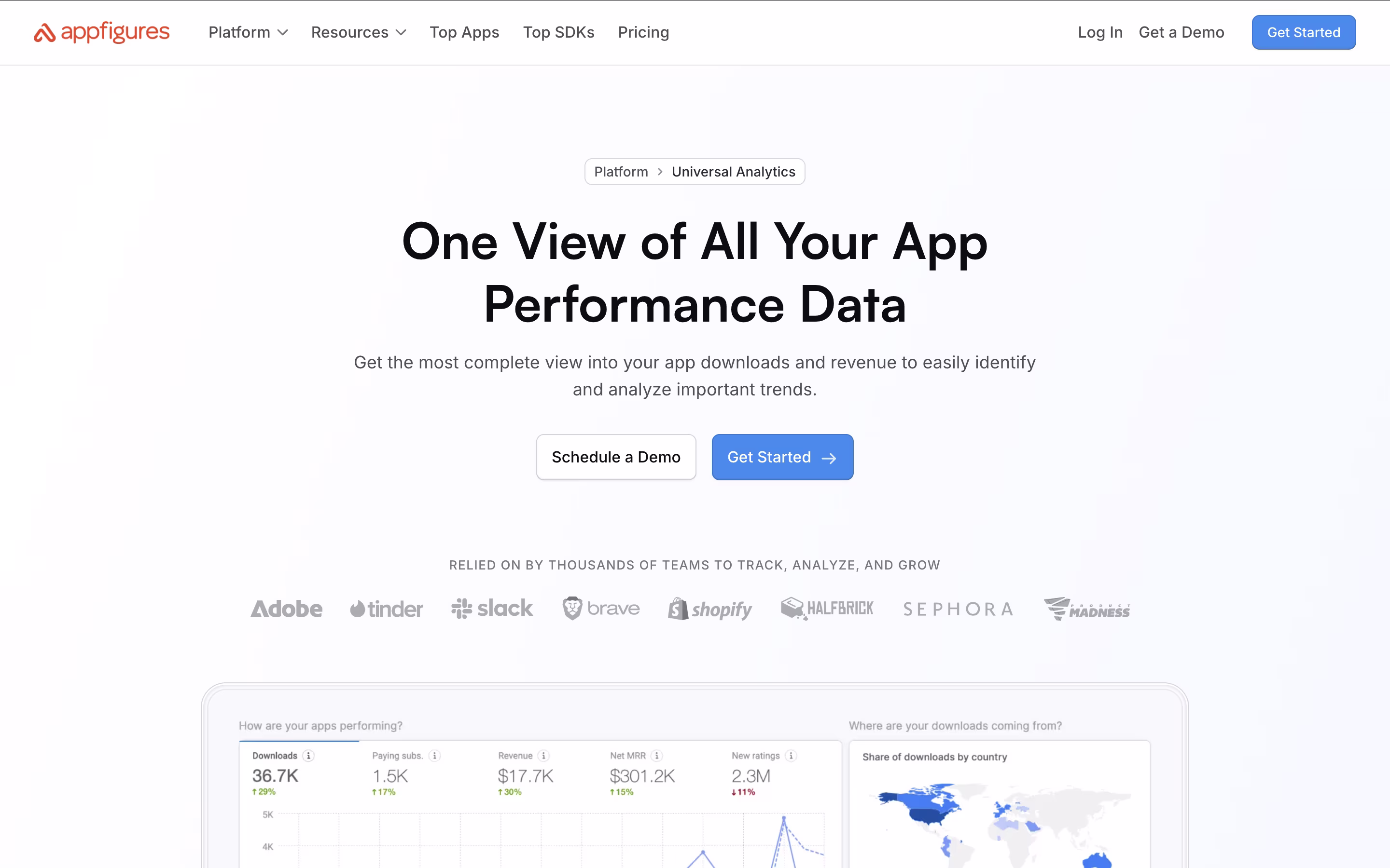 Appfigures screenshot 4