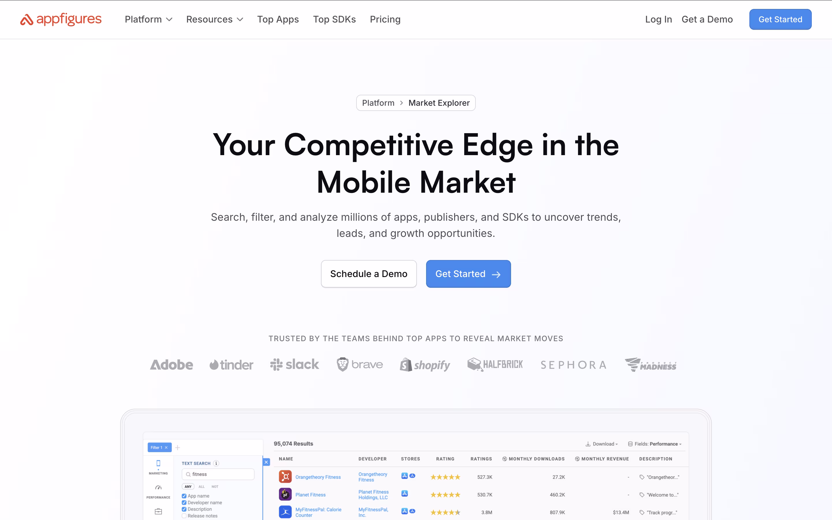 Appfigures screenshot 6