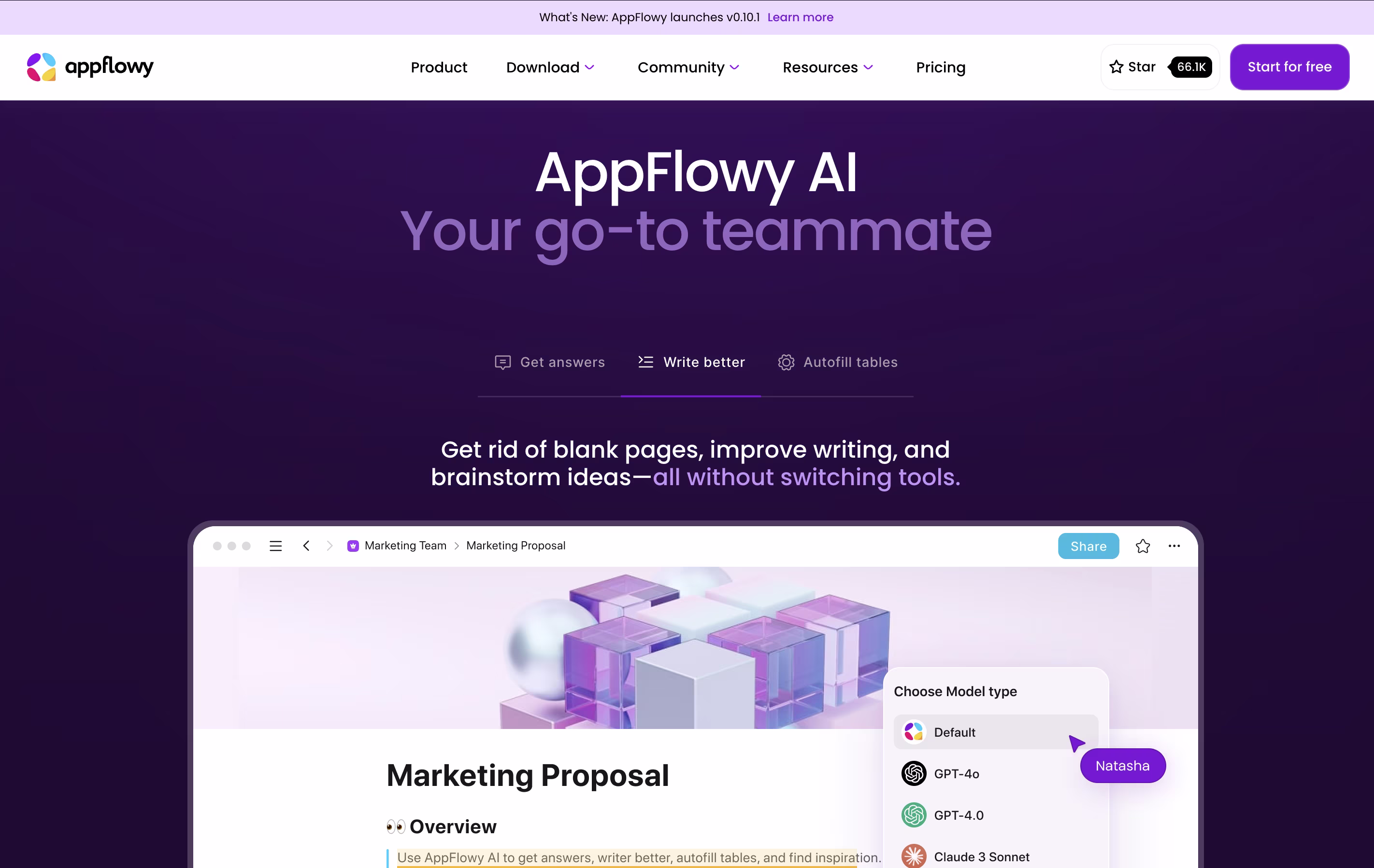 AppFlowy screenshot 3