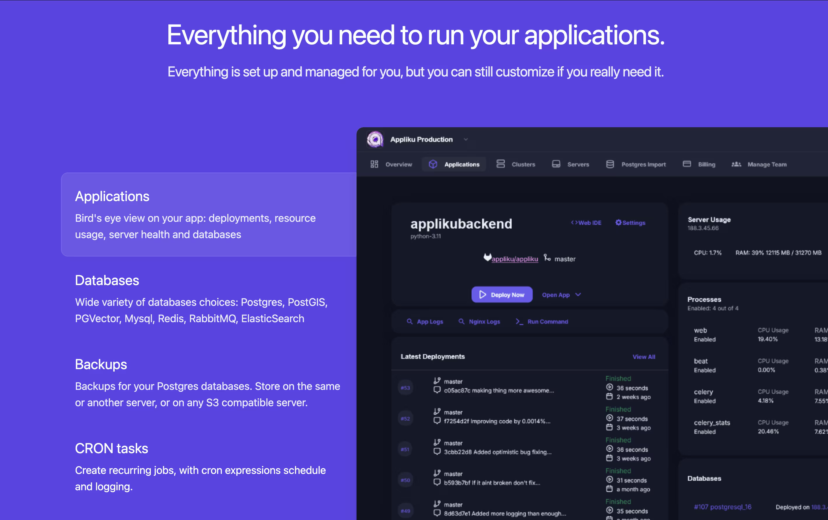 Appliku screenshot 2