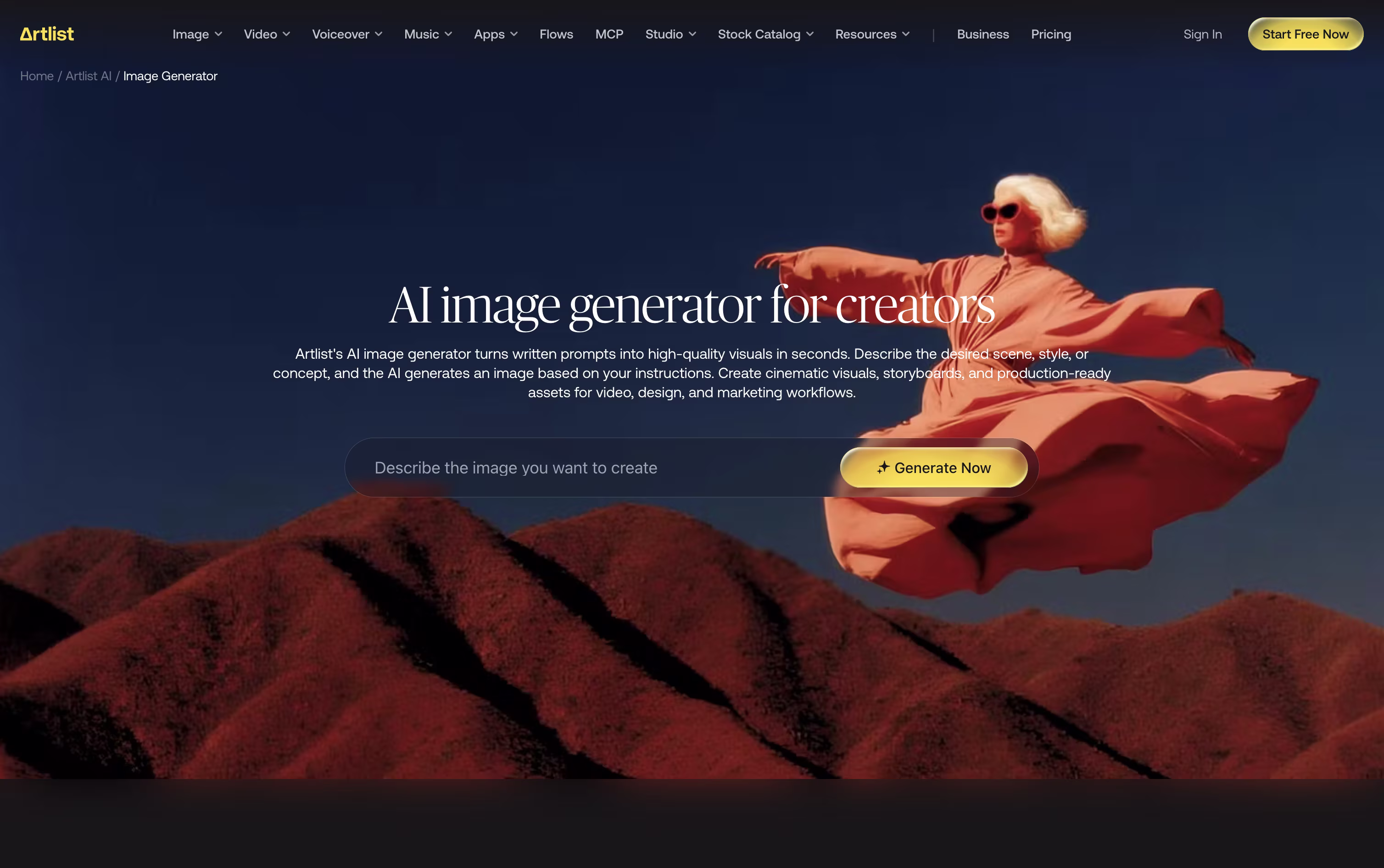 Artlist screenshot 5