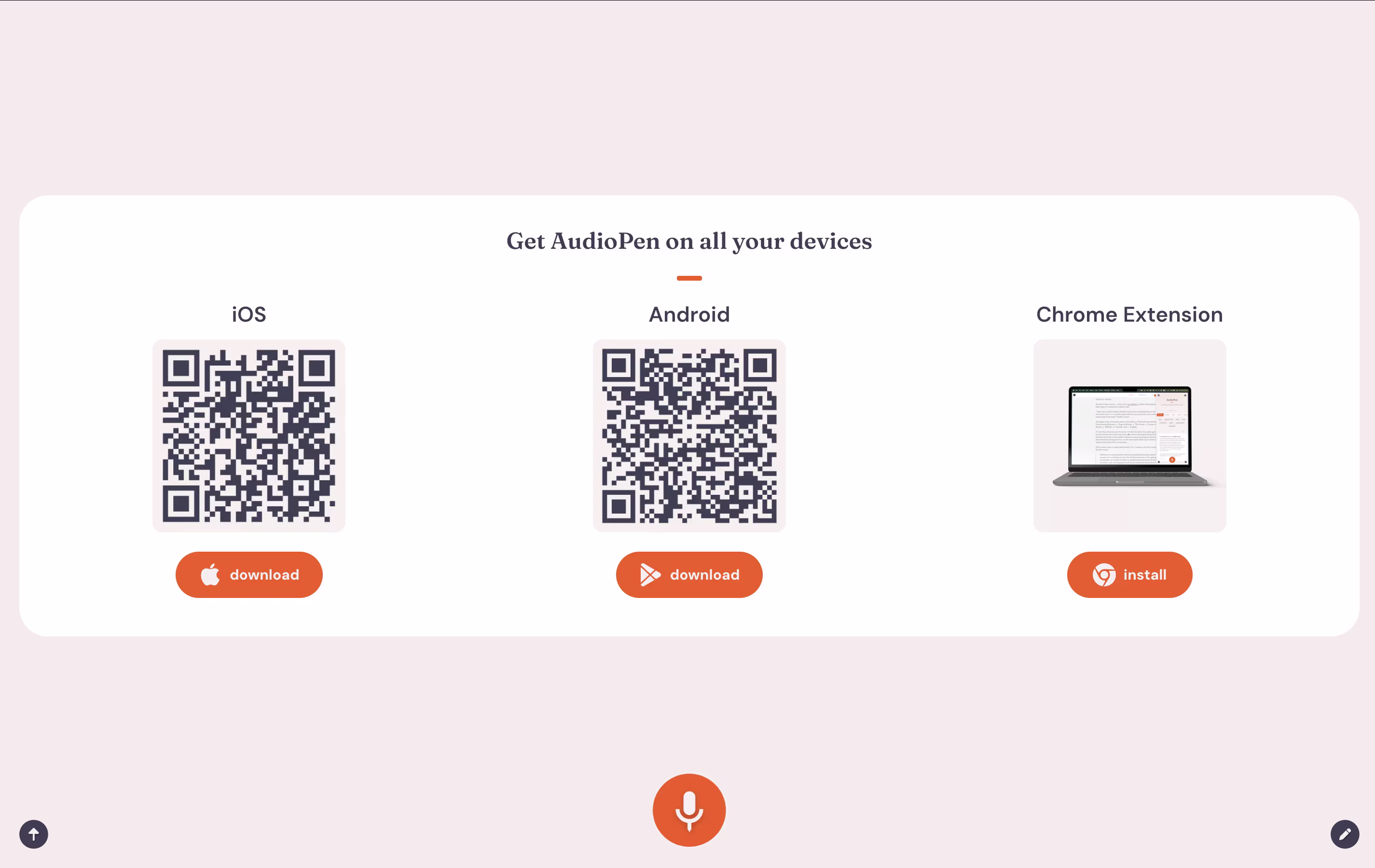 AudioPen screenshot 2