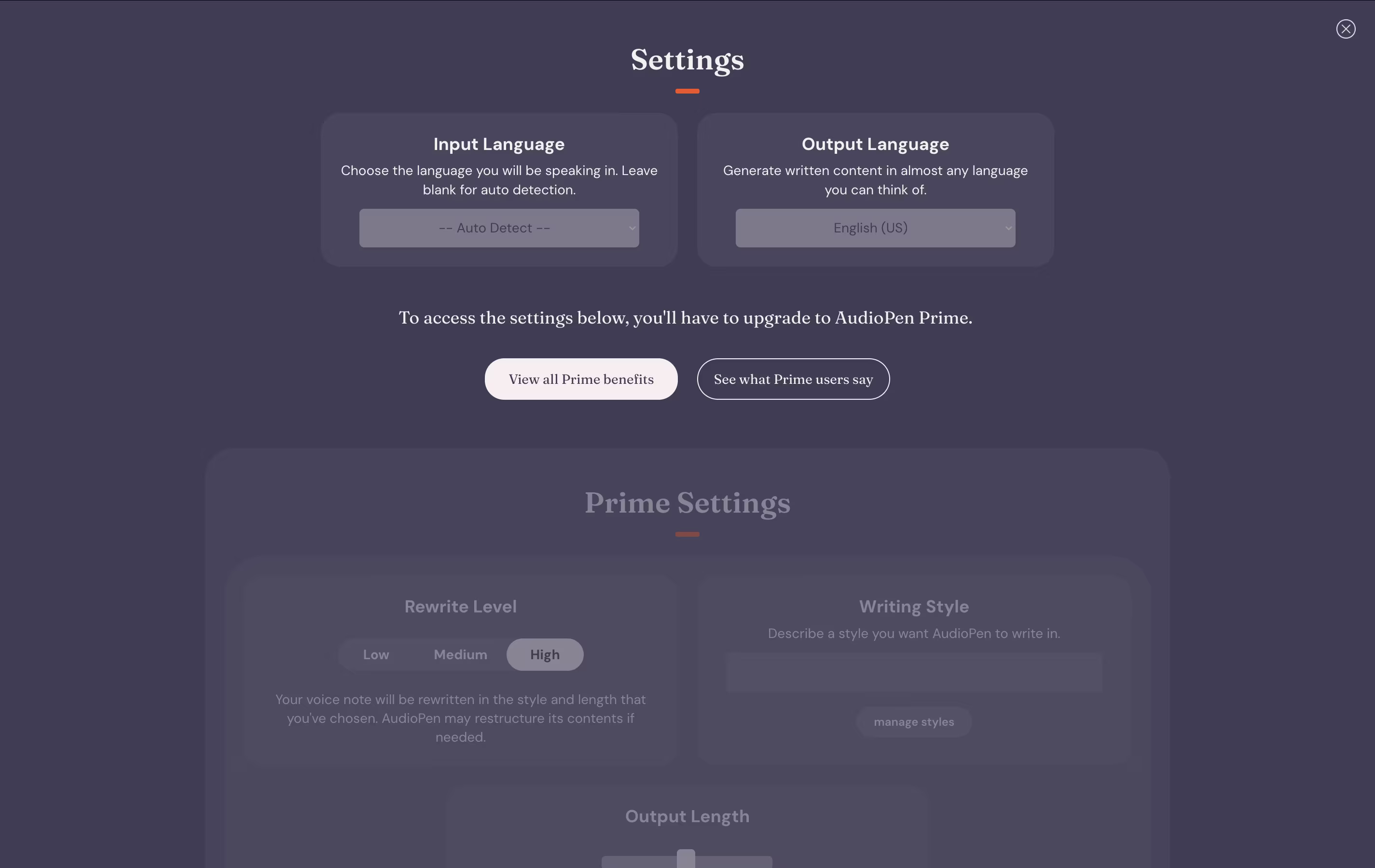AudioPen screenshot 3