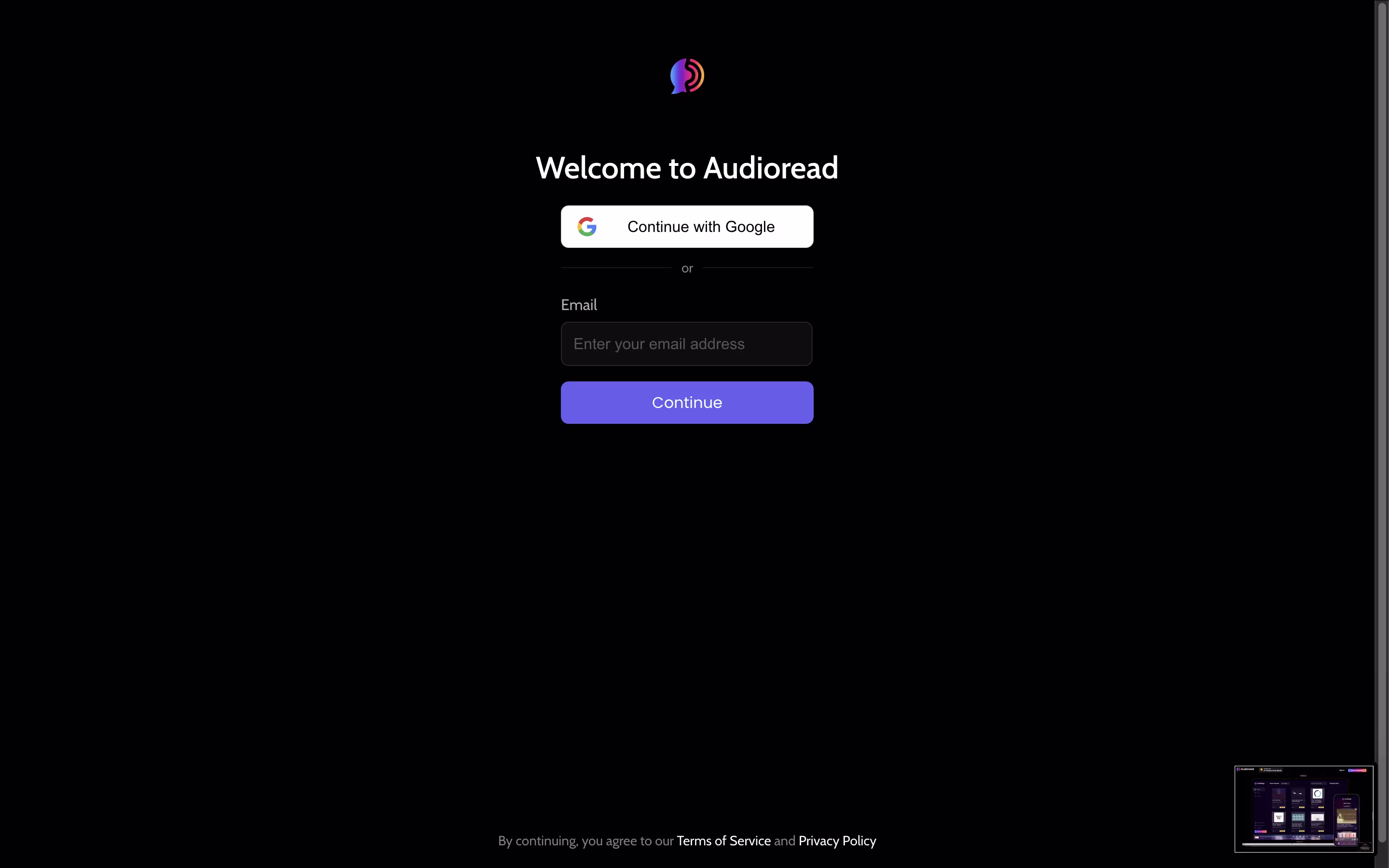 Audioread screenshot 5