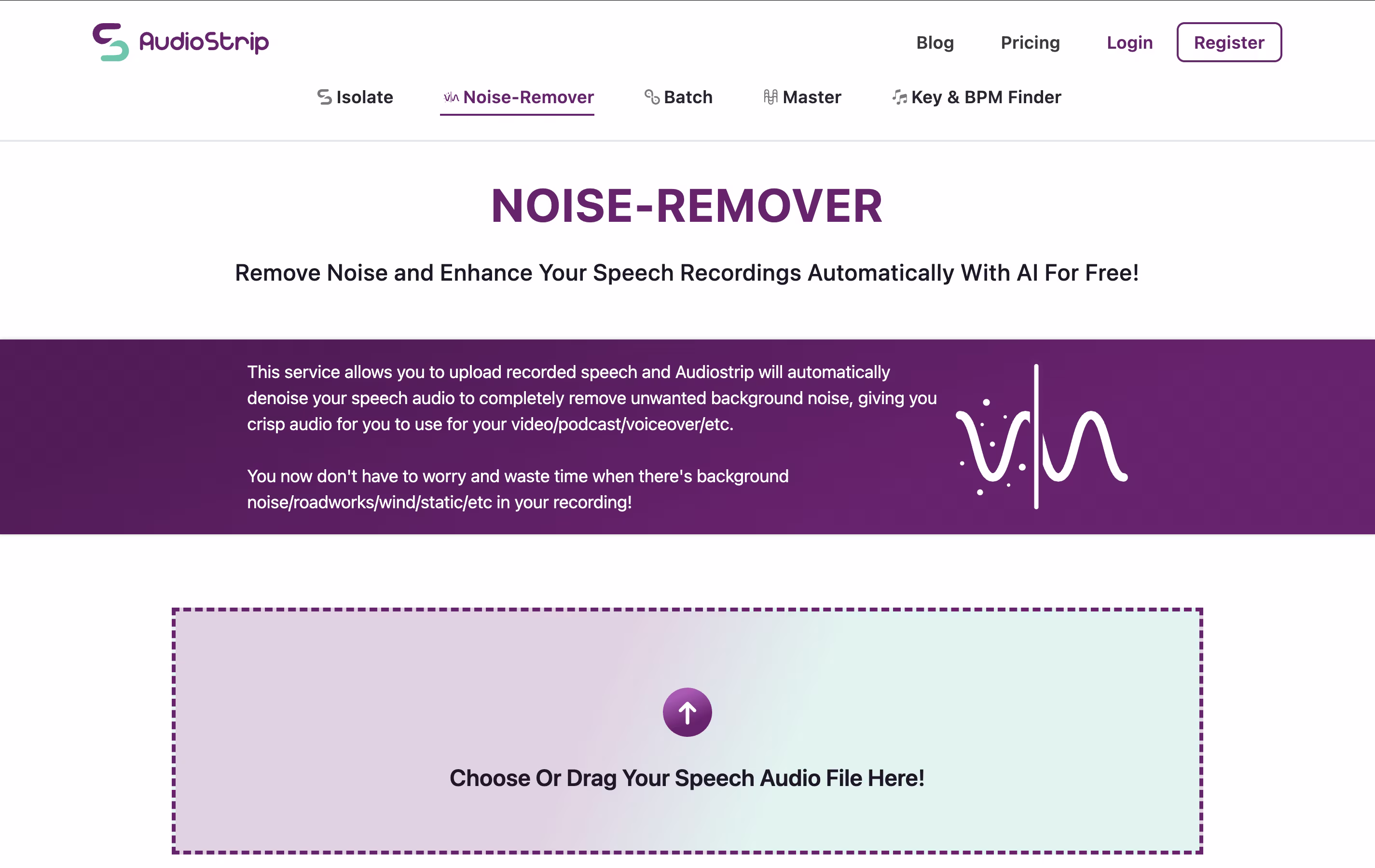 AudioStrip screenshot 5