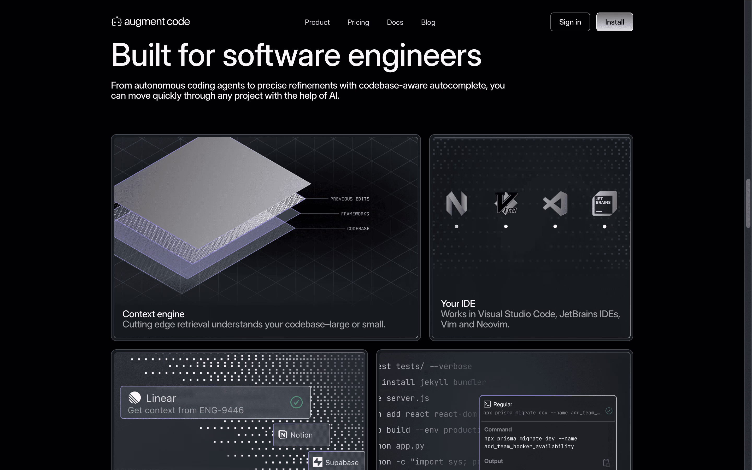 Augment Code screenshot 3