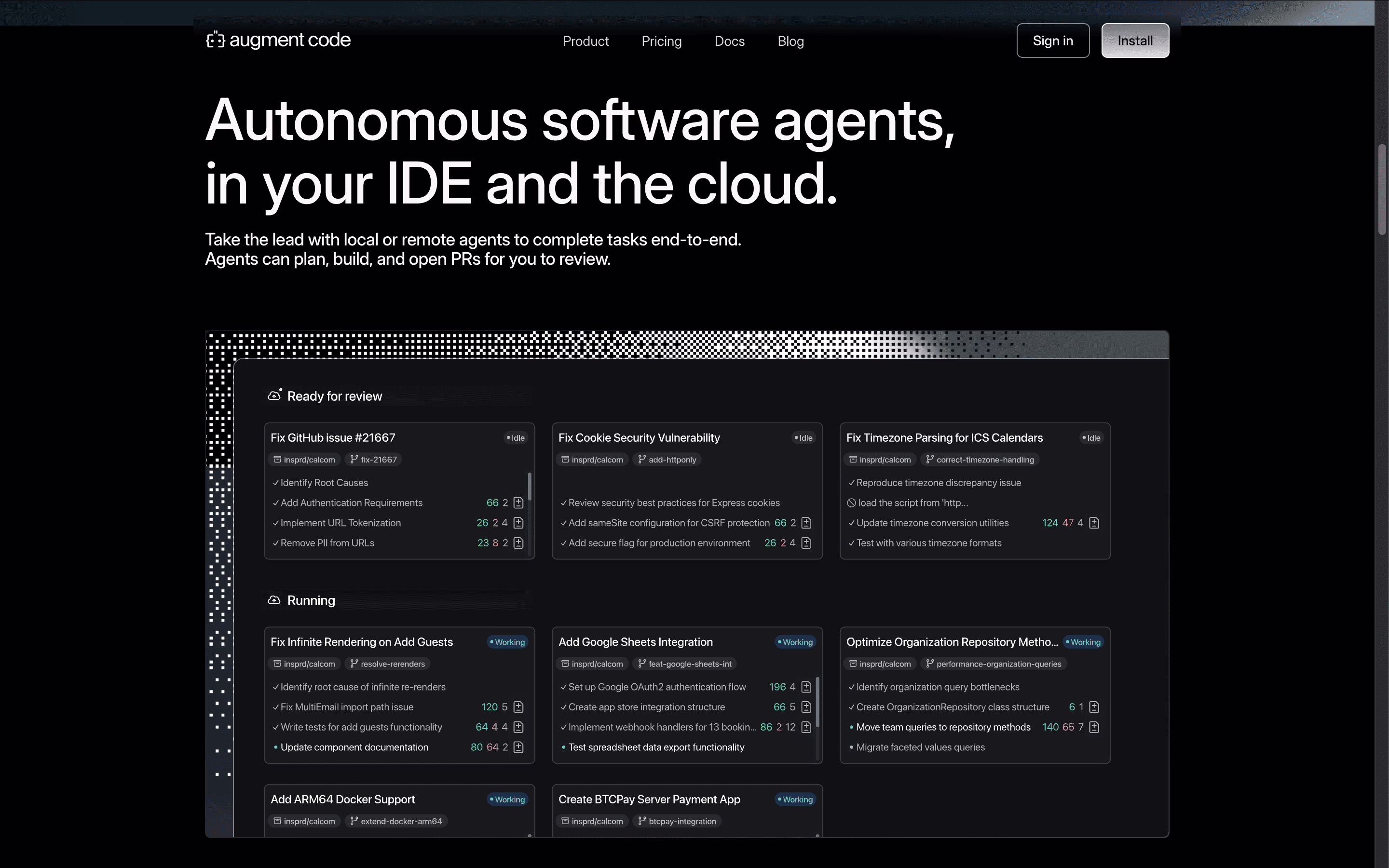 Augment Code screenshot 4