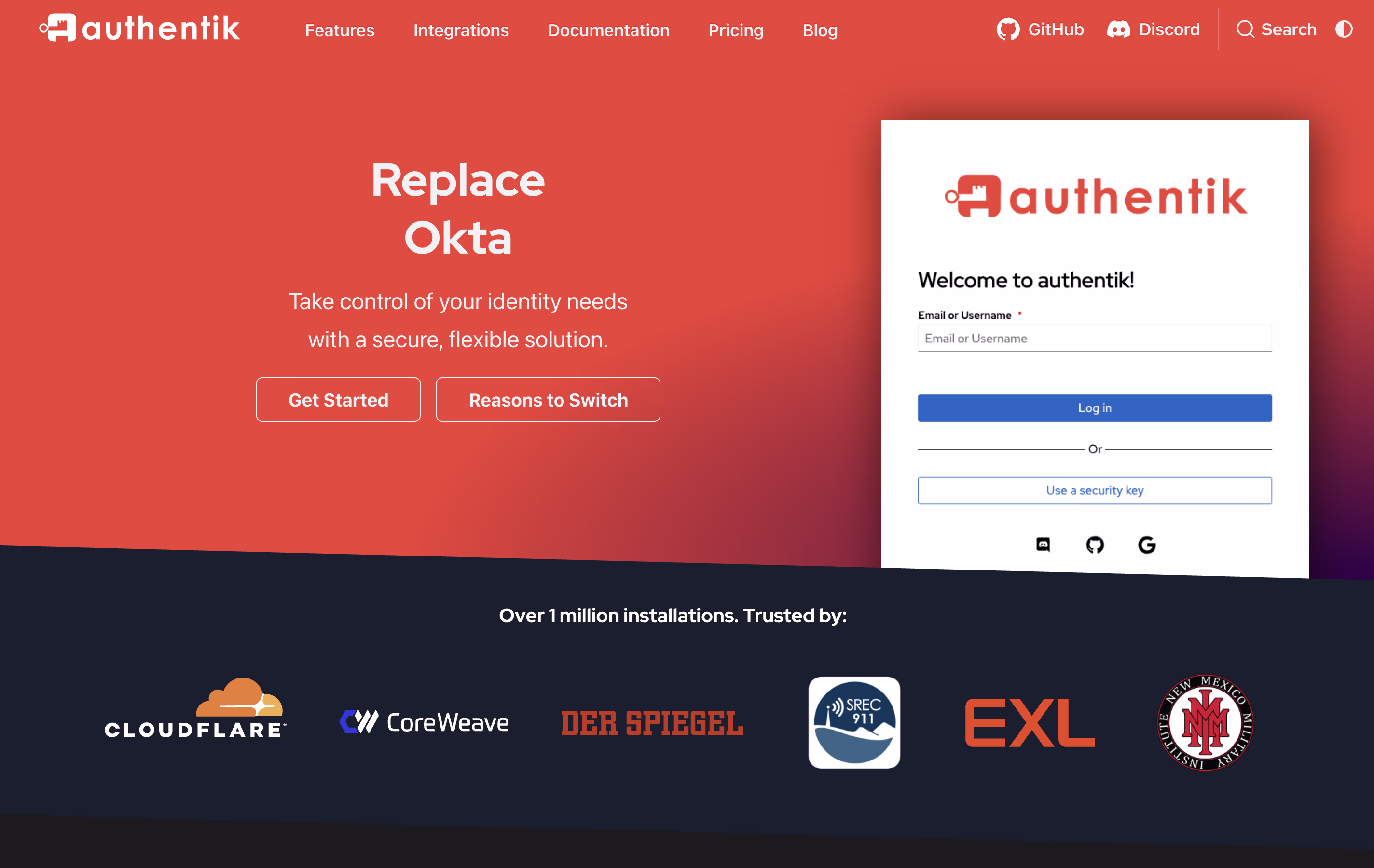 Authentik screenshot