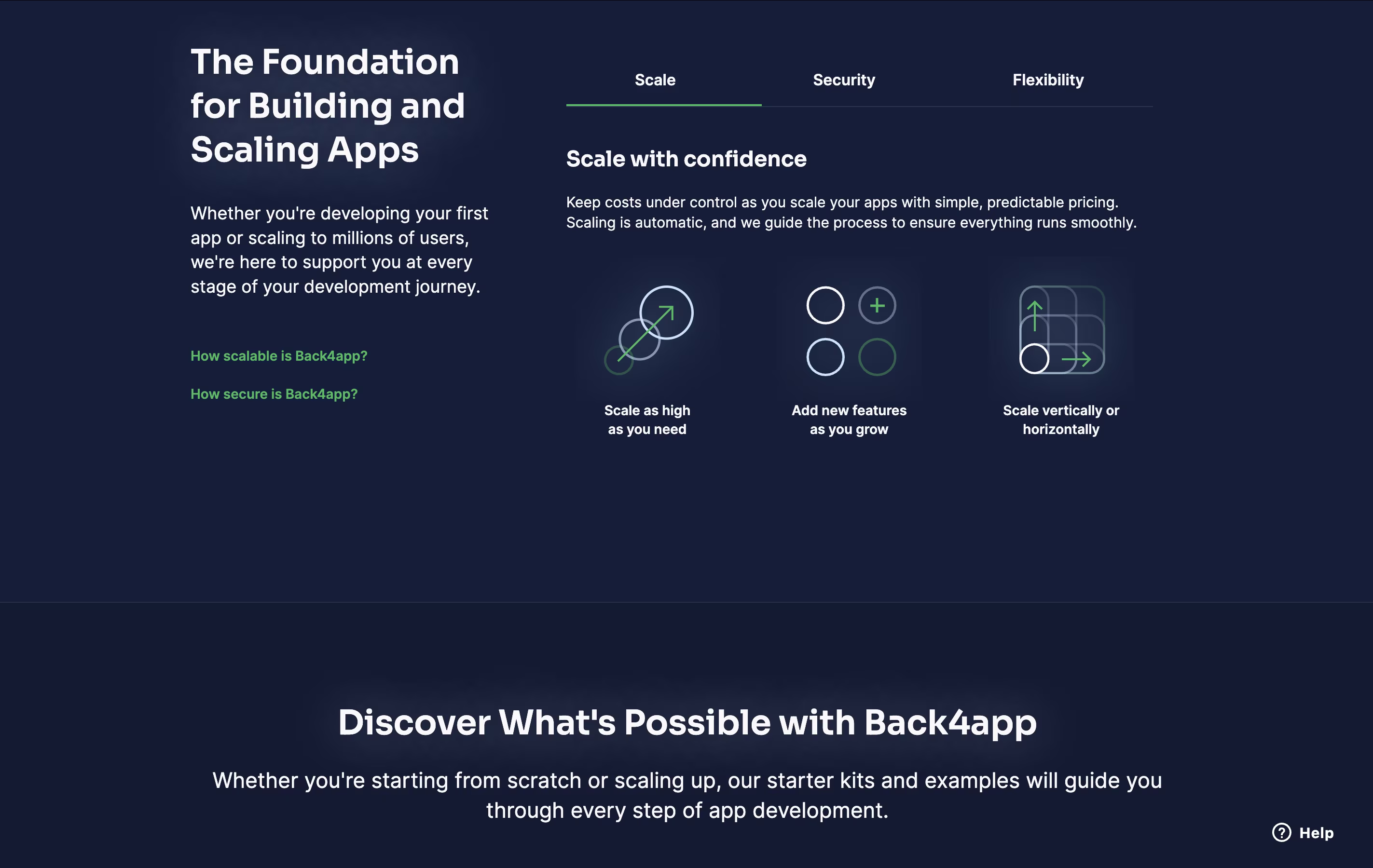 Back4App screenshot 4