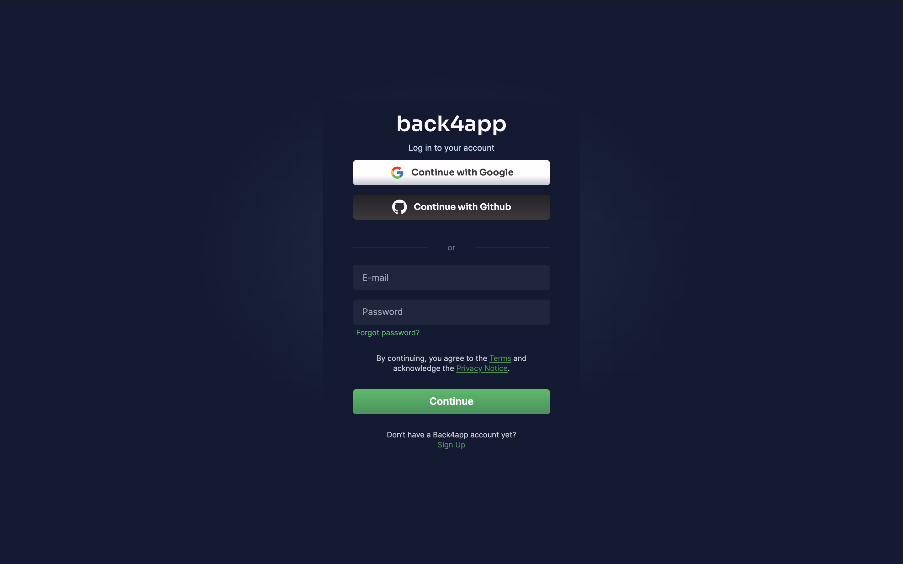 Back4App screenshot 5