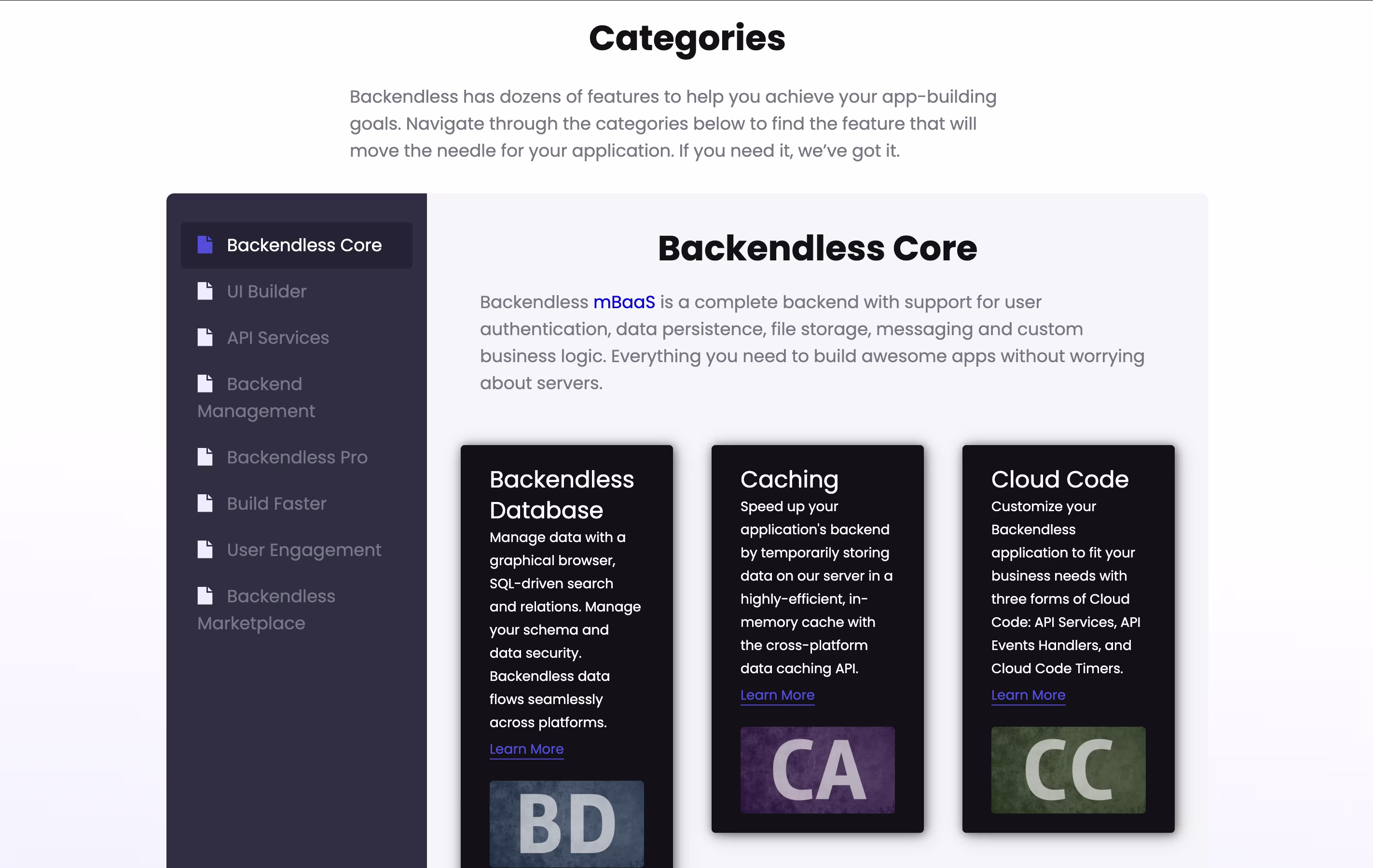 Backendless screenshot 4