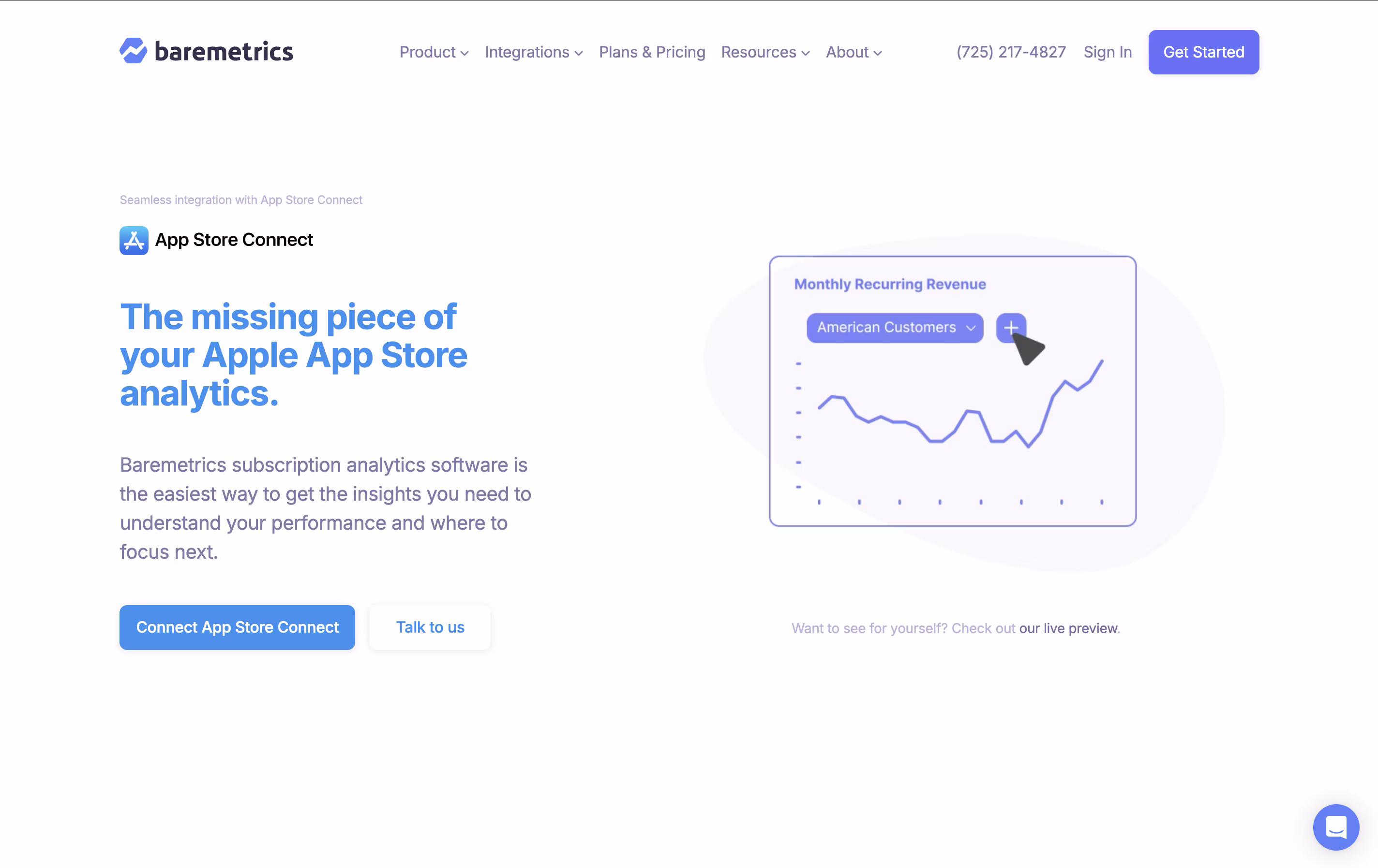 Baremetrics screenshot 6