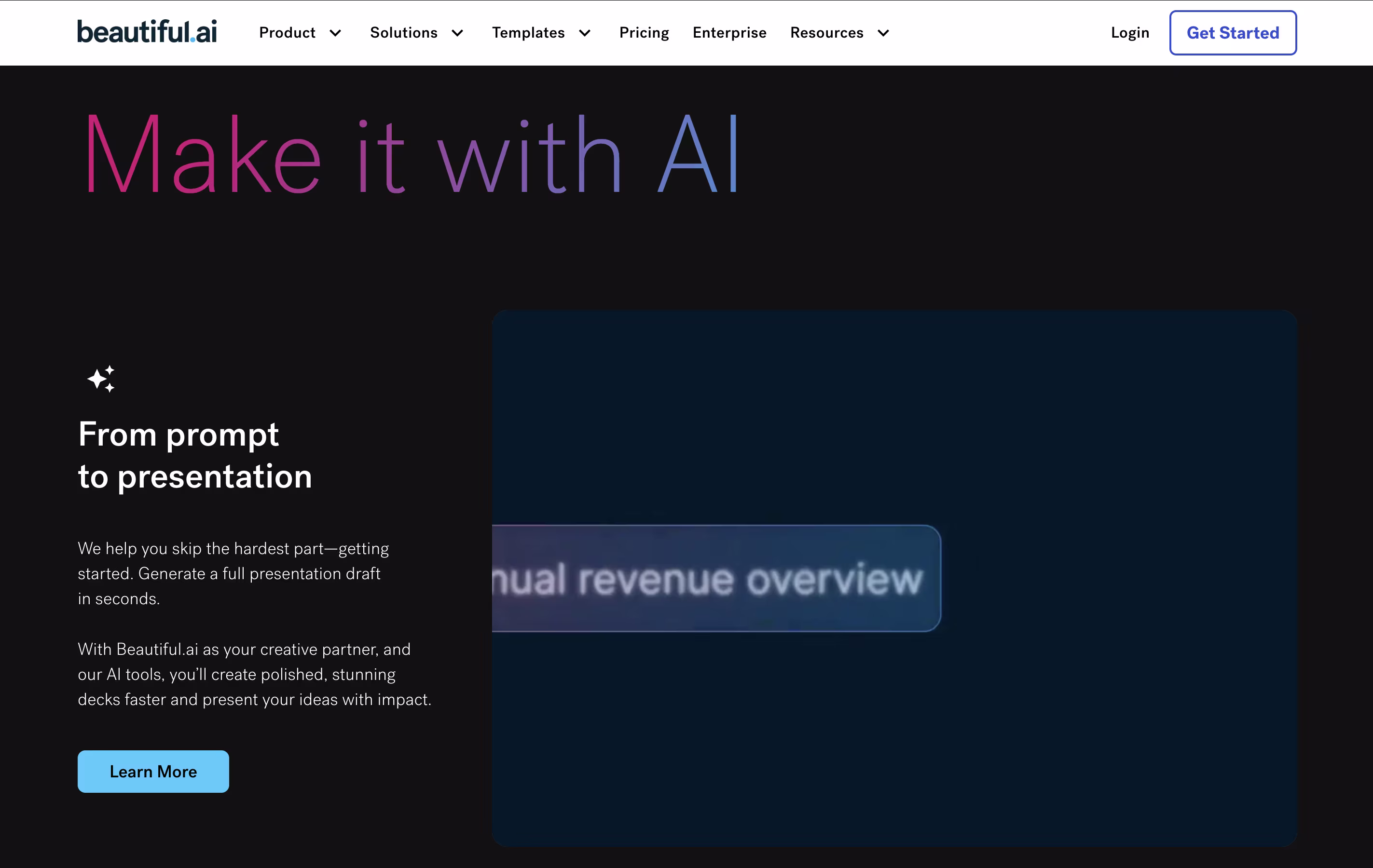 Beautiful.ai screenshot 2