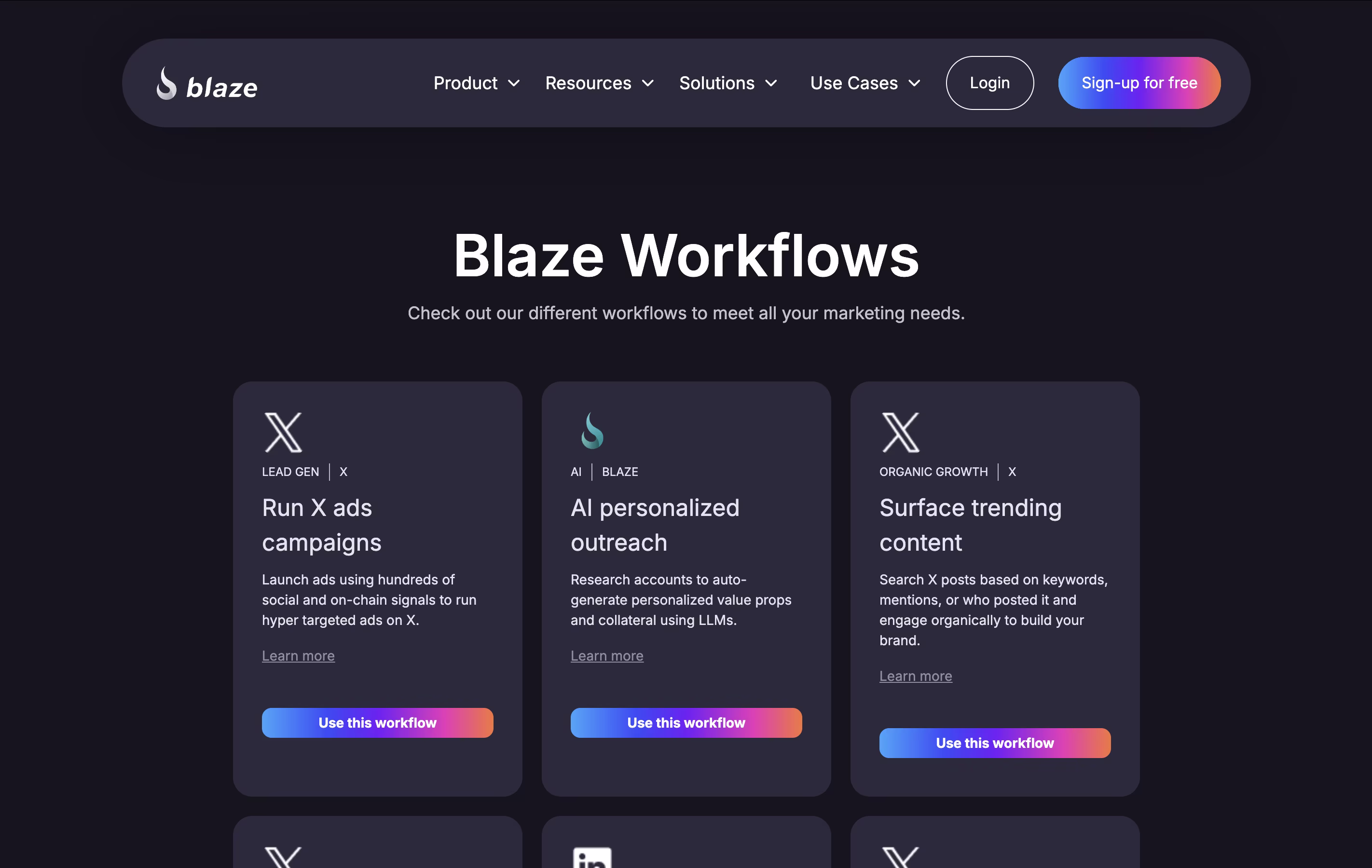 Blaze screenshot 3