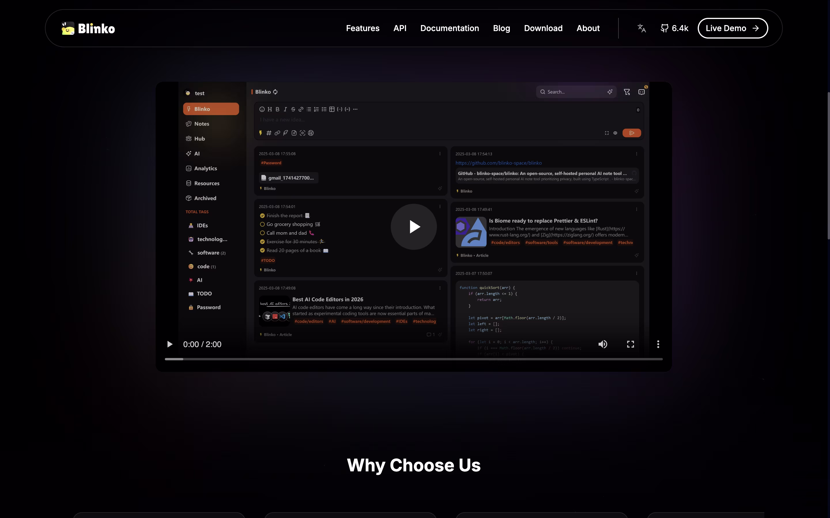 Blinko screenshot 3