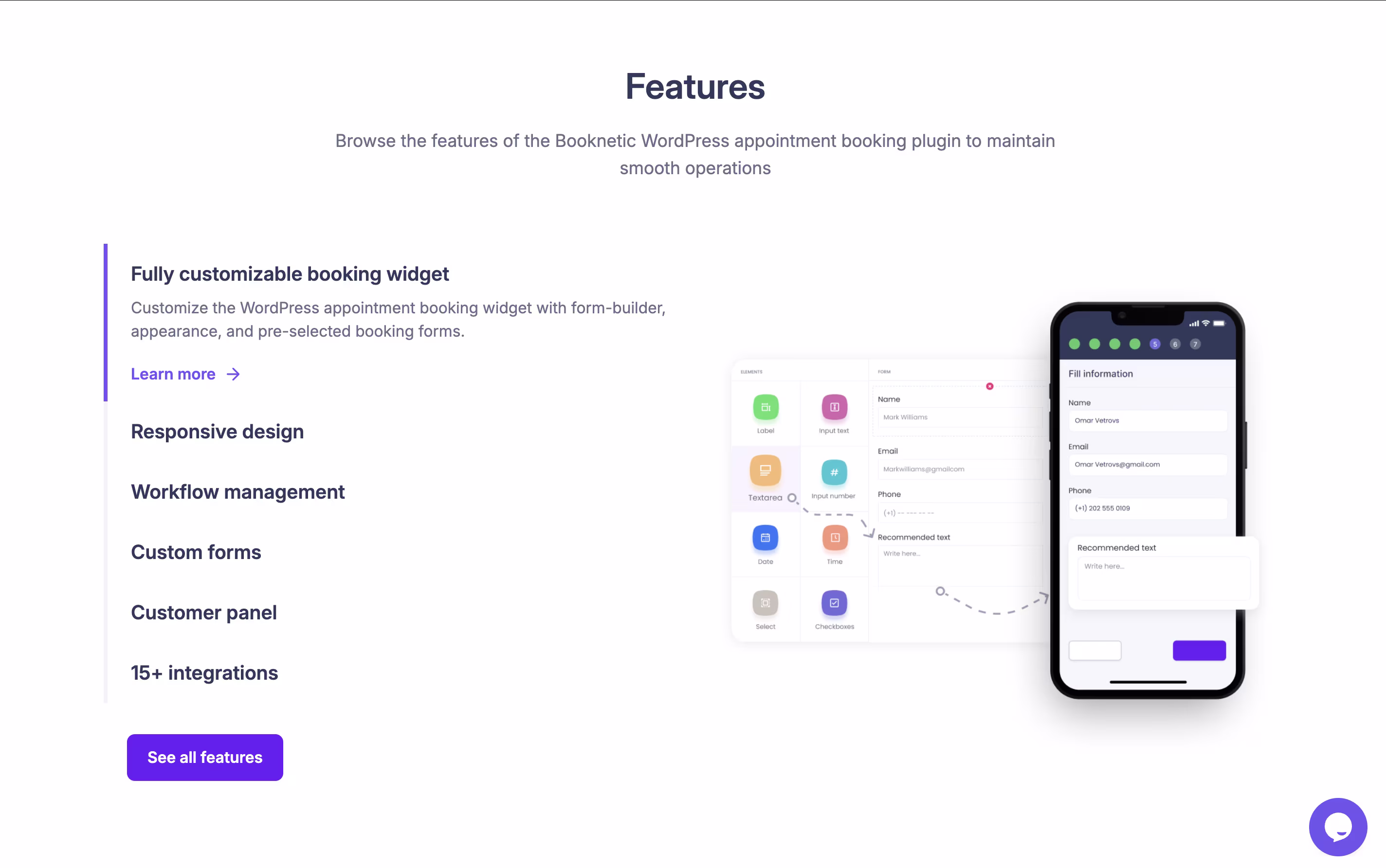 Booknetic screenshot 2