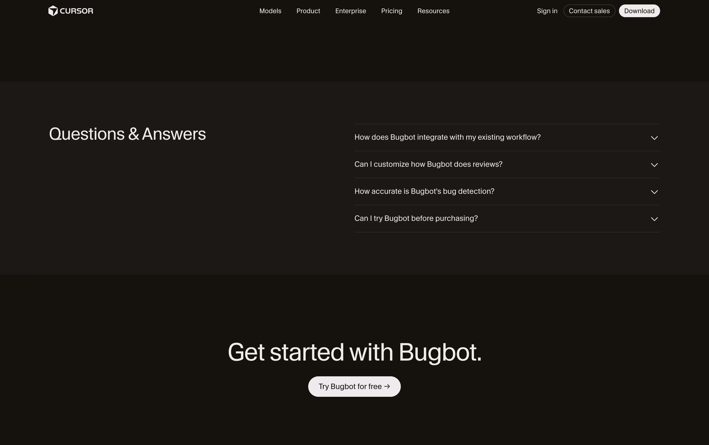 Bugbot screenshot 5