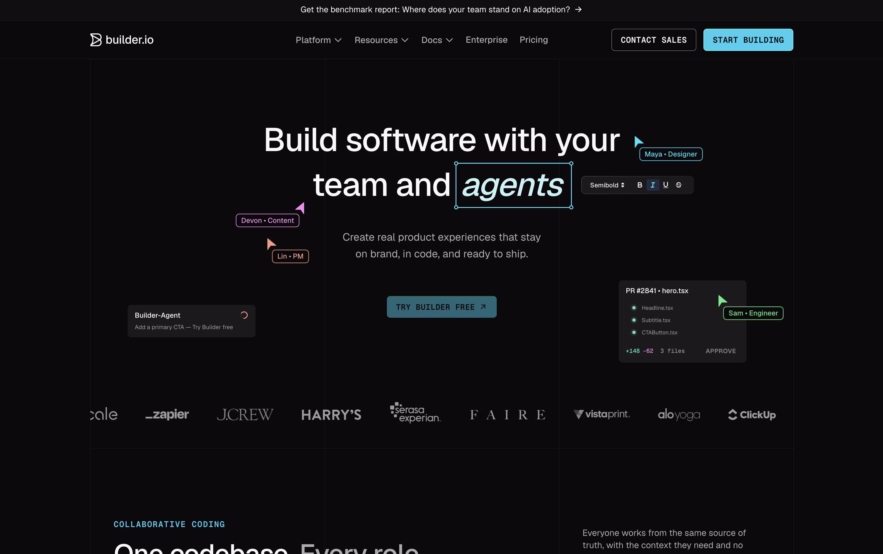 Builder.io screenshot Builder.io screenshot