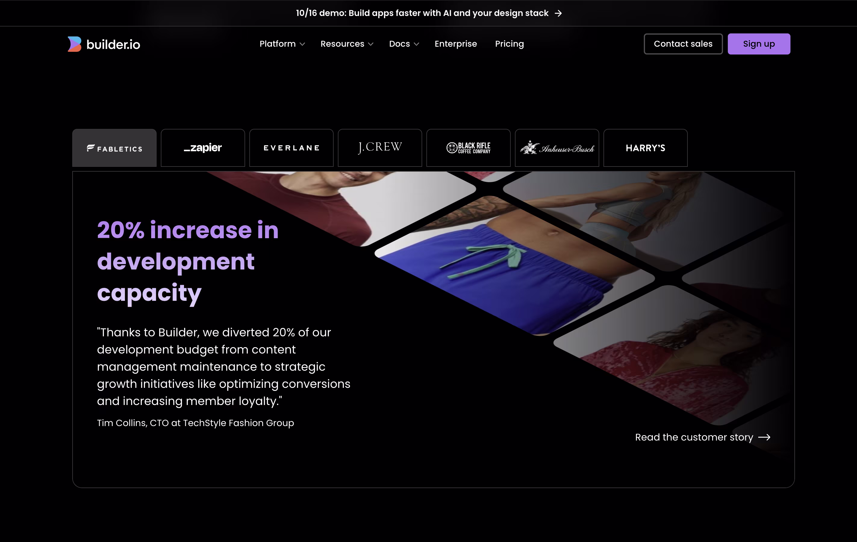 Builder.io screenshot 4