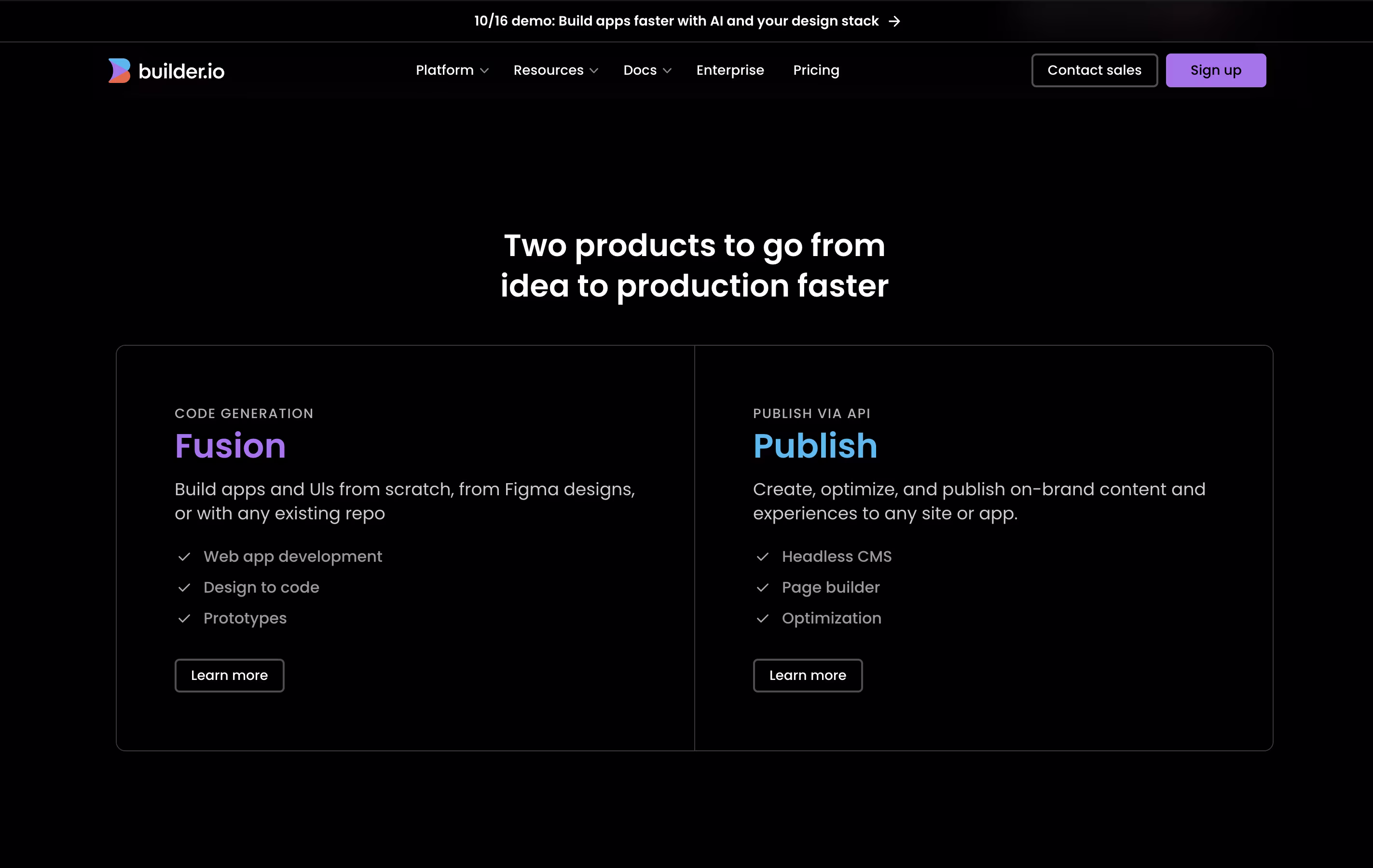 Builder.io screenshot 5