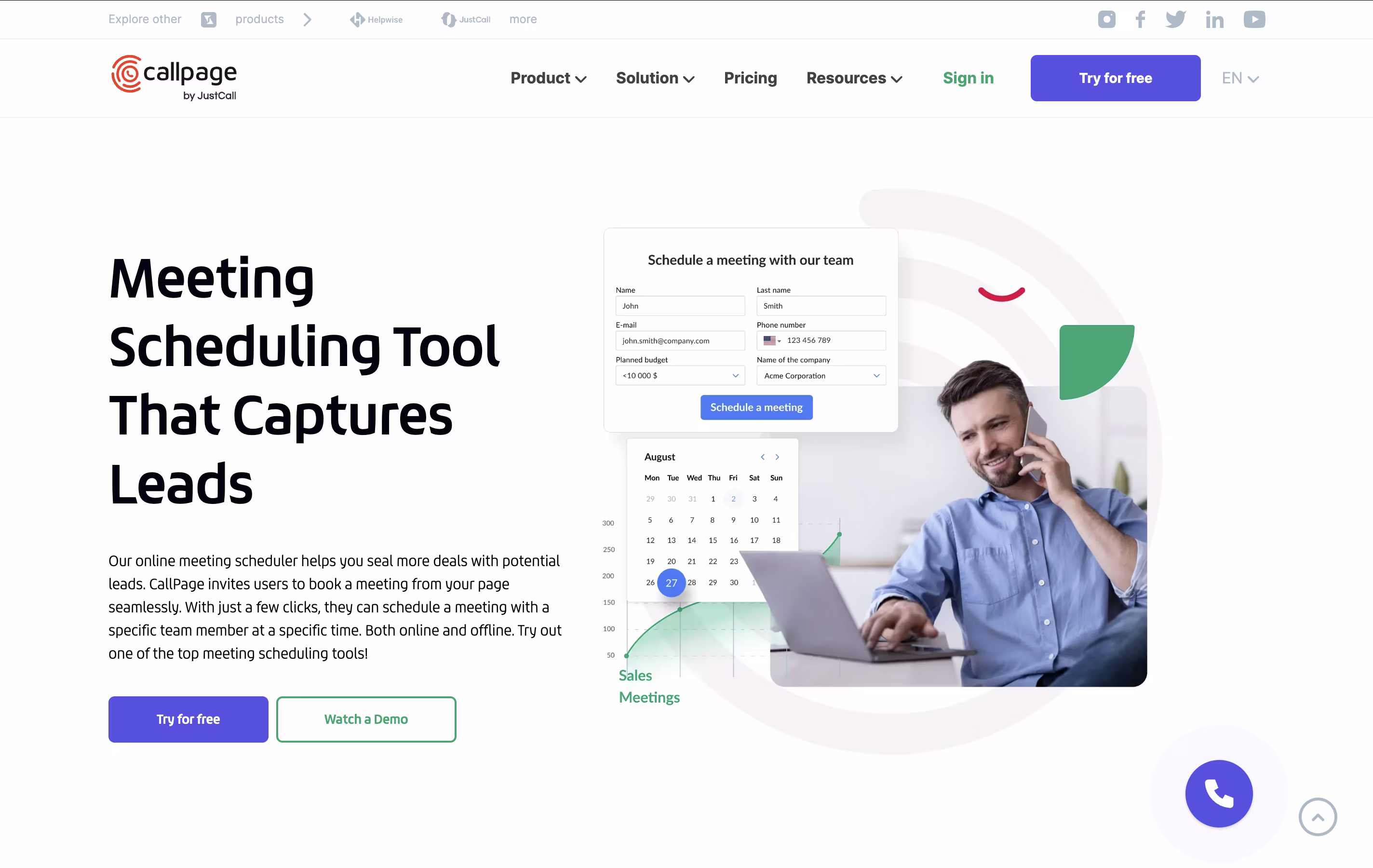 CallPage screenshot 5