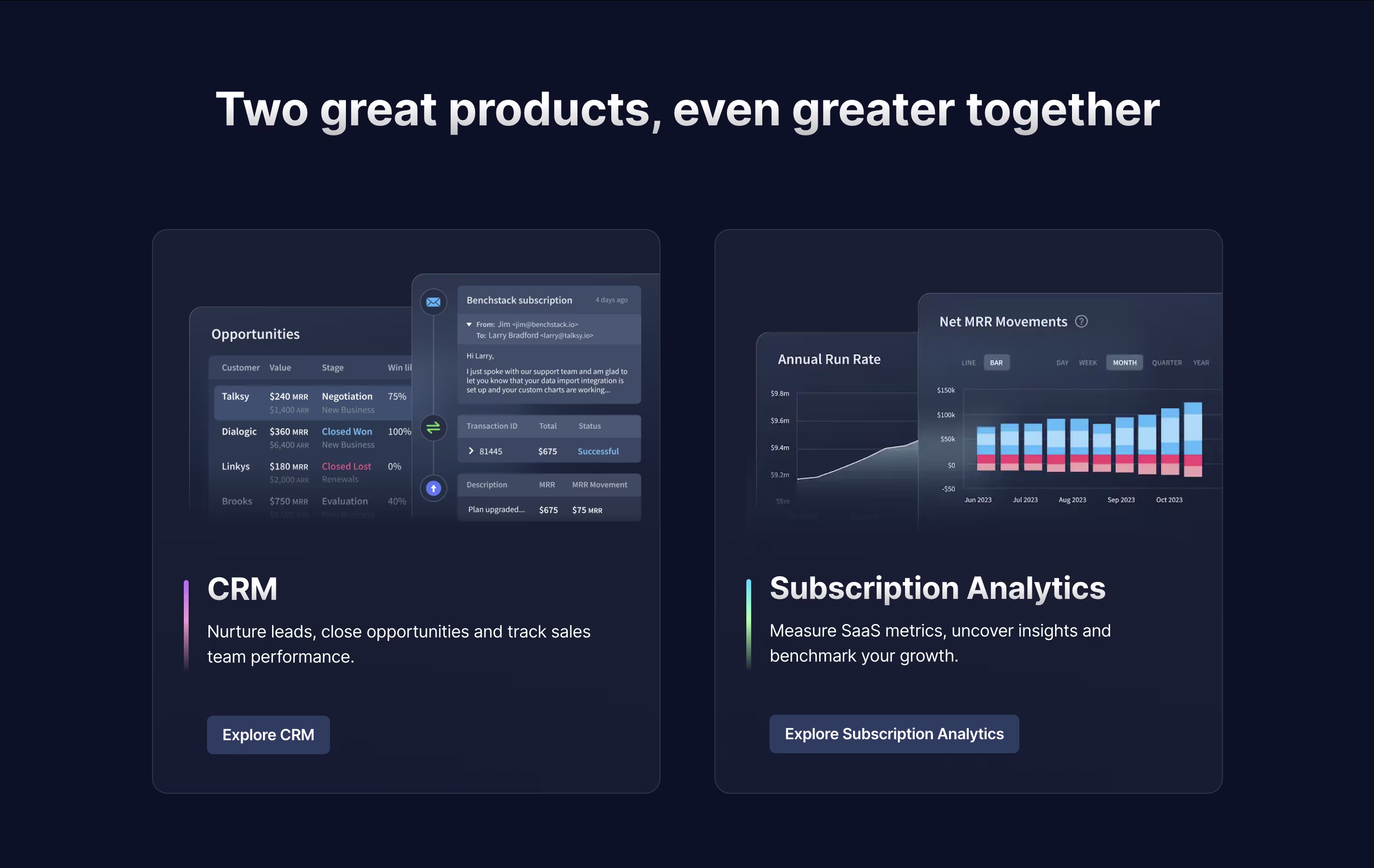 ChartMogul screenshot 2