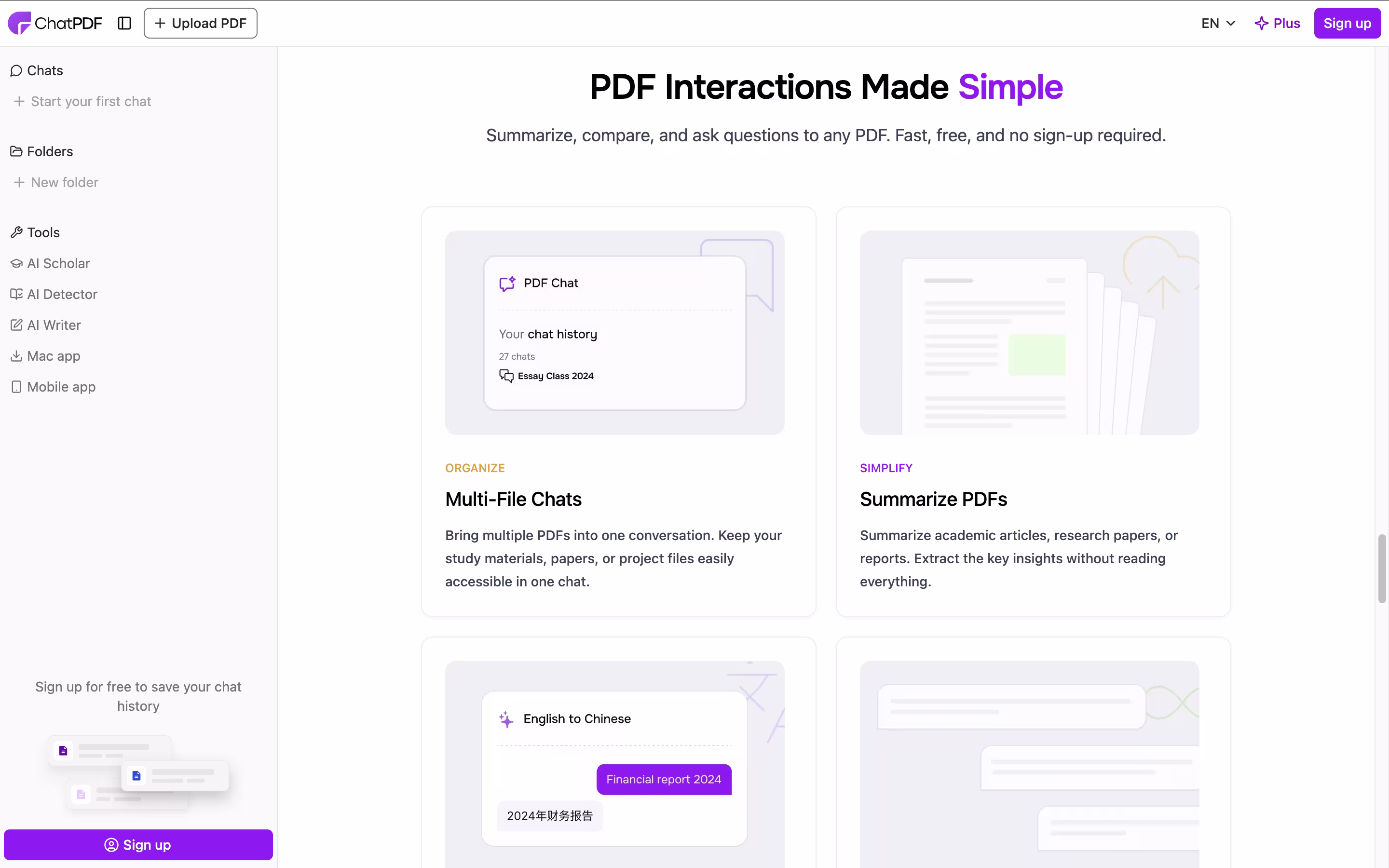 ChatPDF screenshot 4