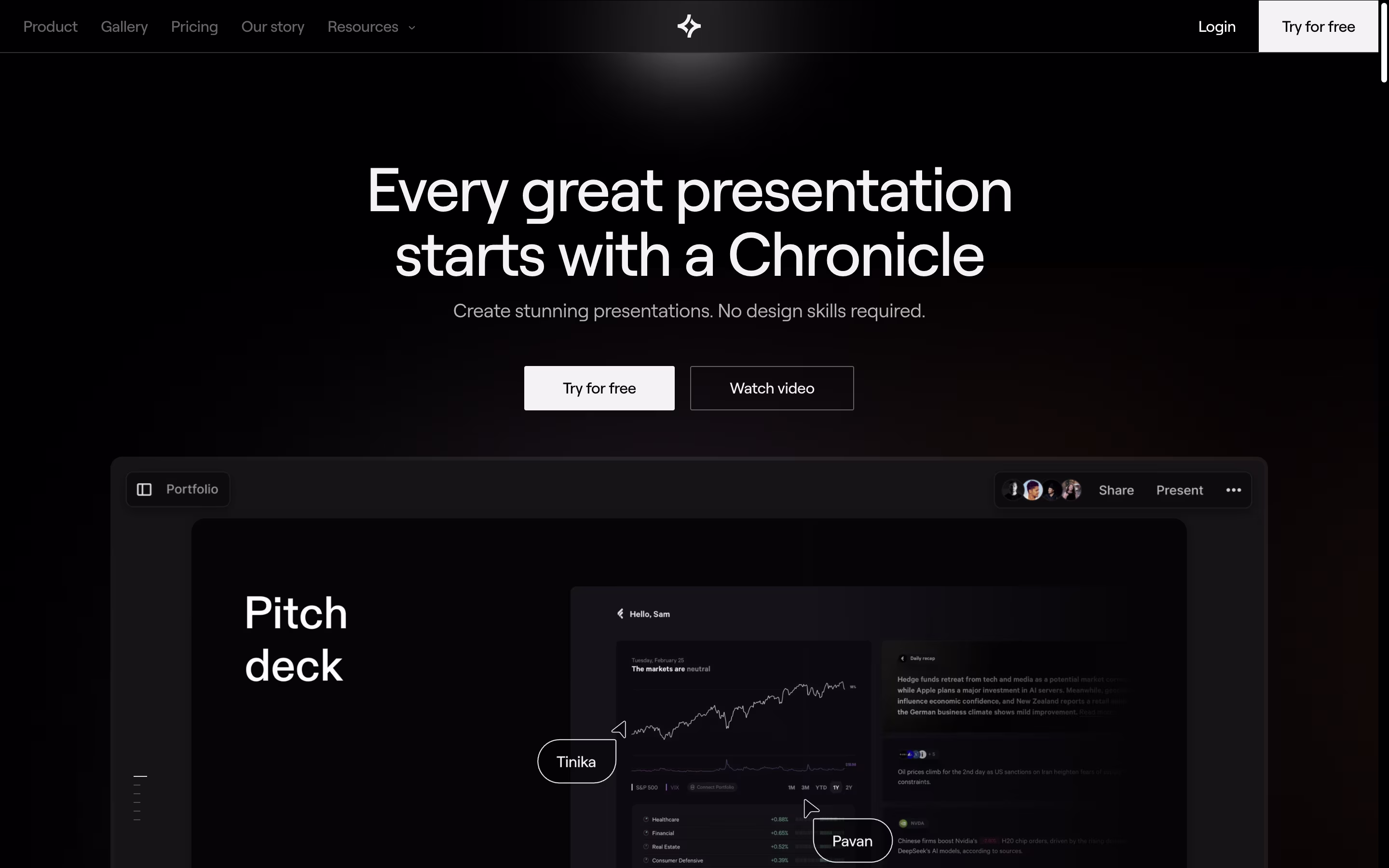 Chronicle screenshot Chronicle screenshot