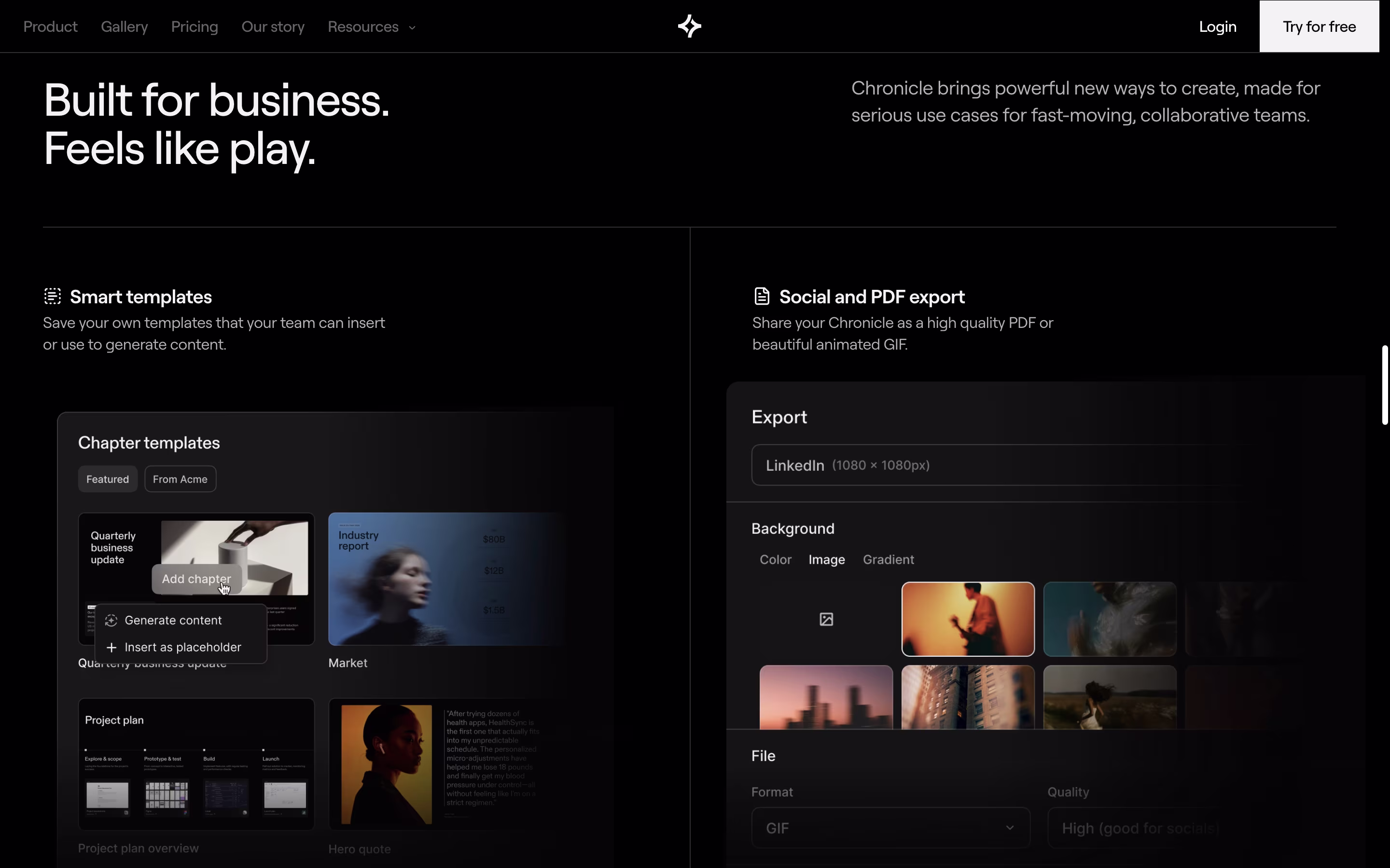 Chronicle screenshot 3