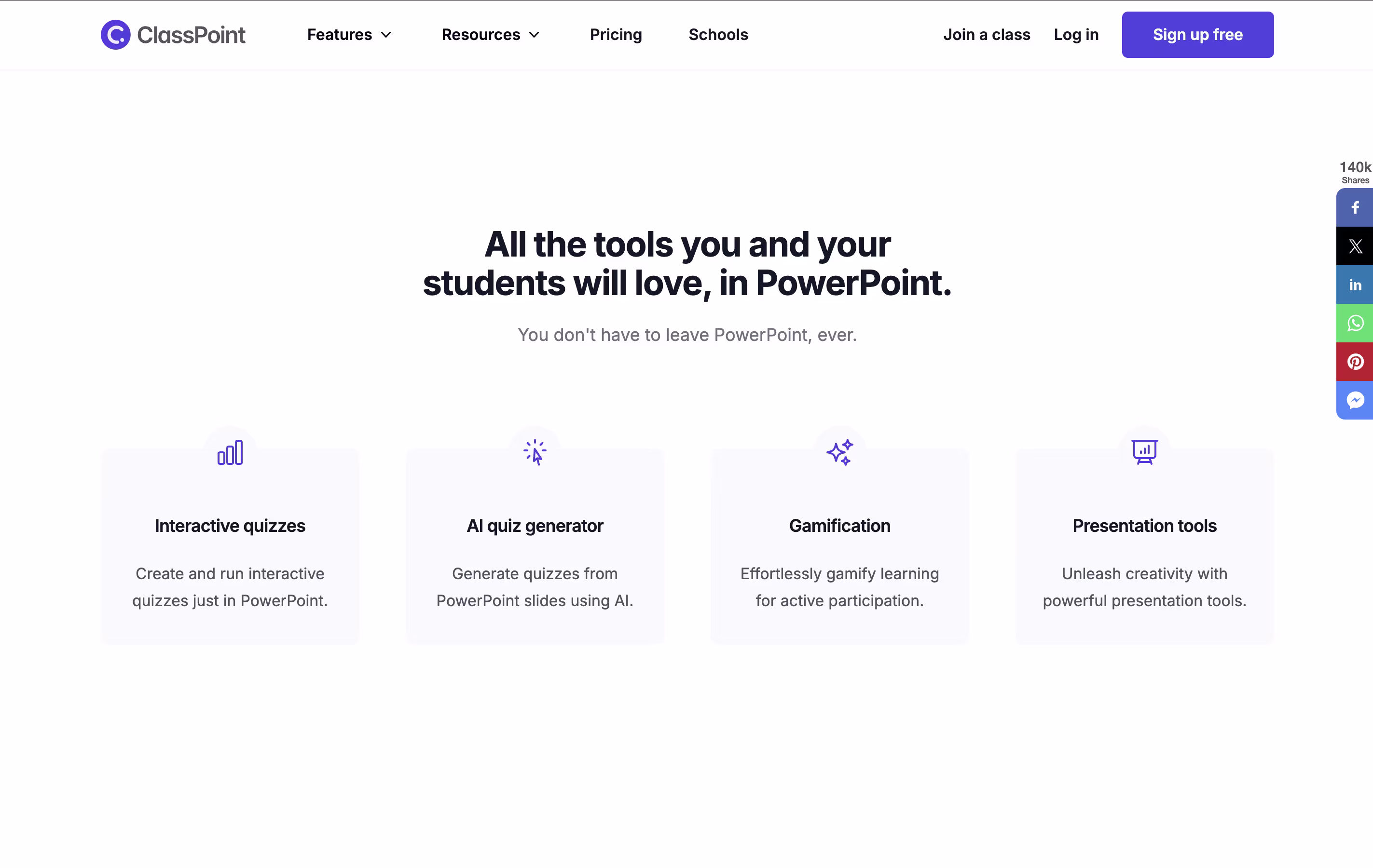 ClassPoint screenshot 2
