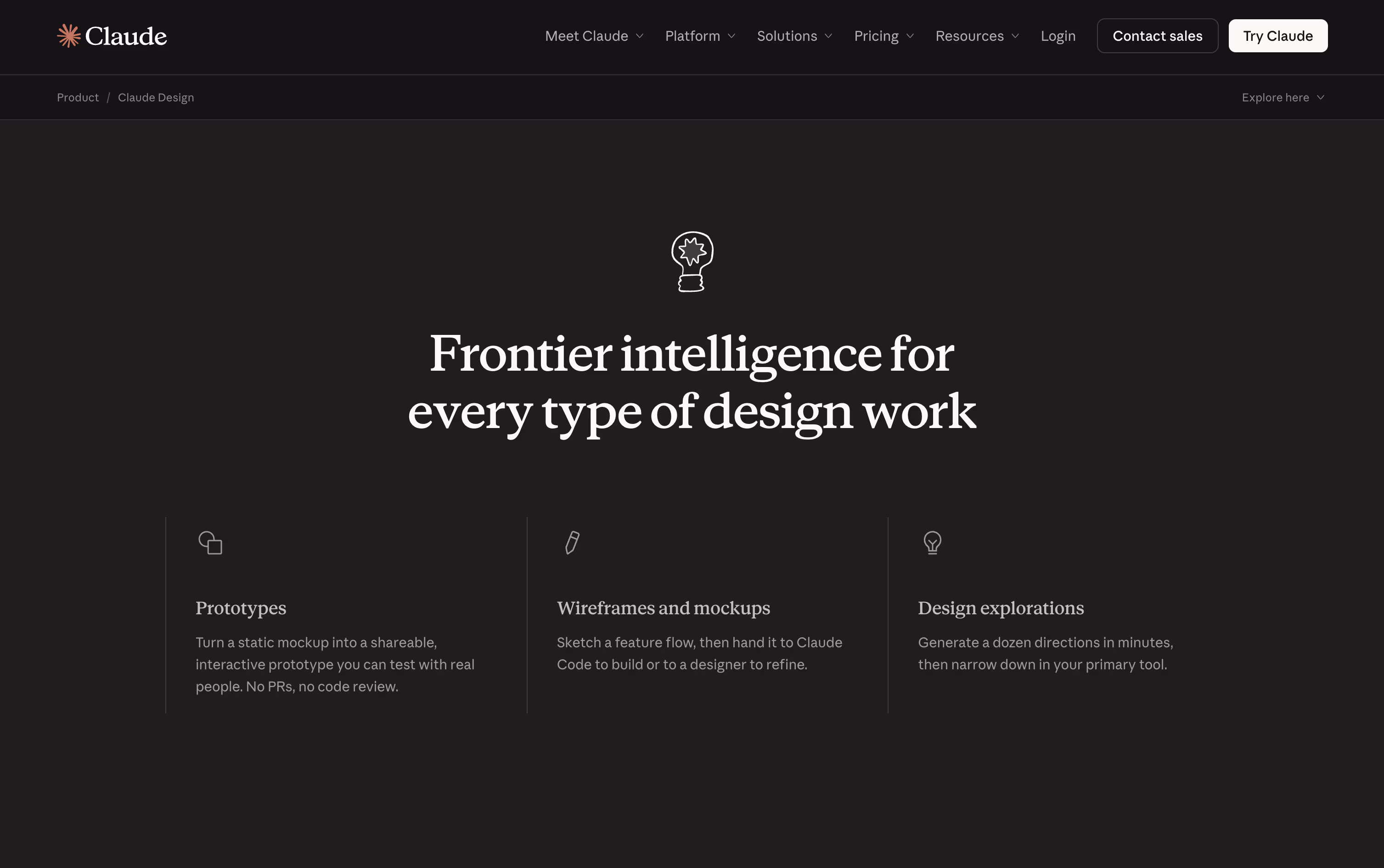 Claude Design screenshot 2