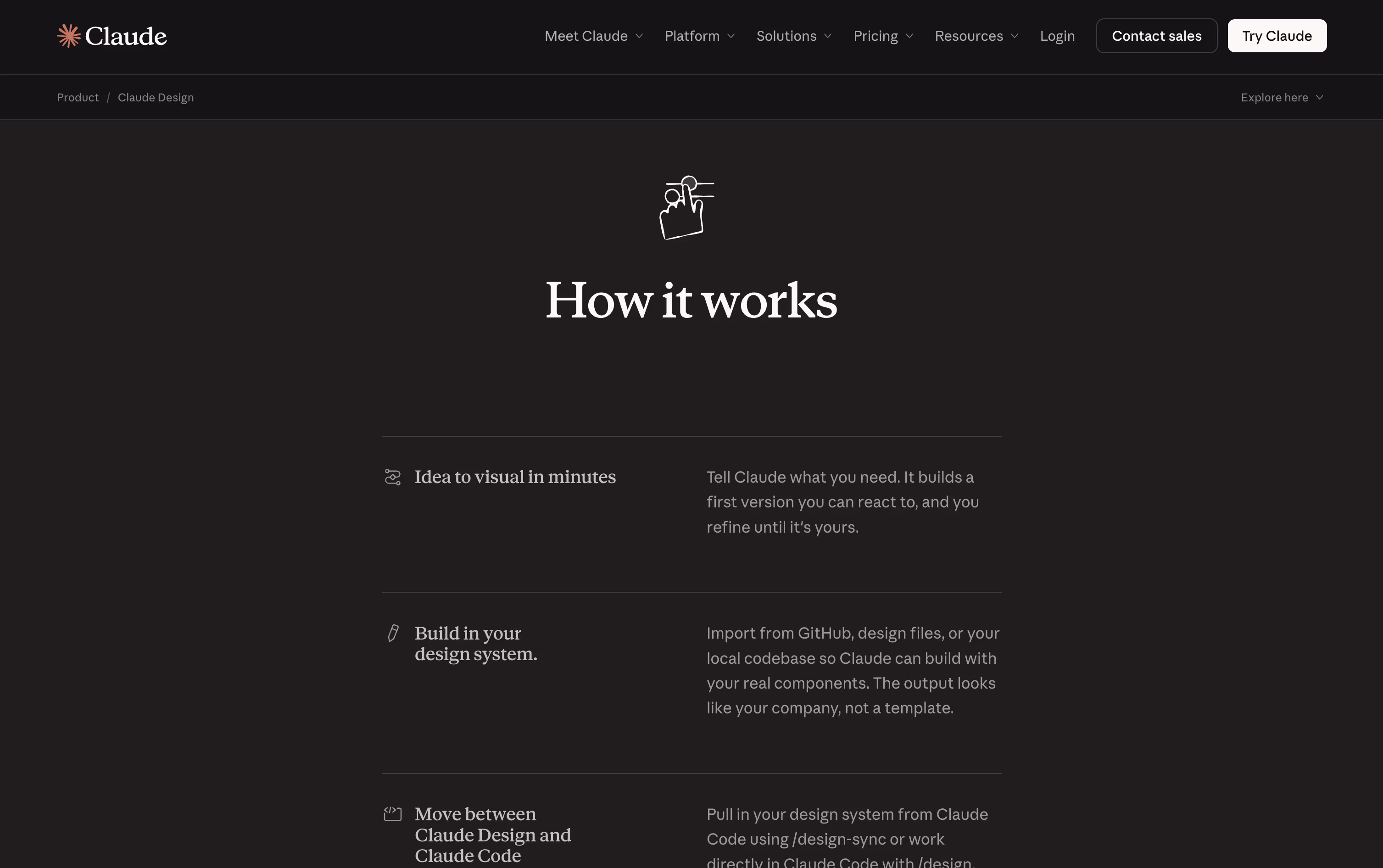 Claude Design screenshot 3