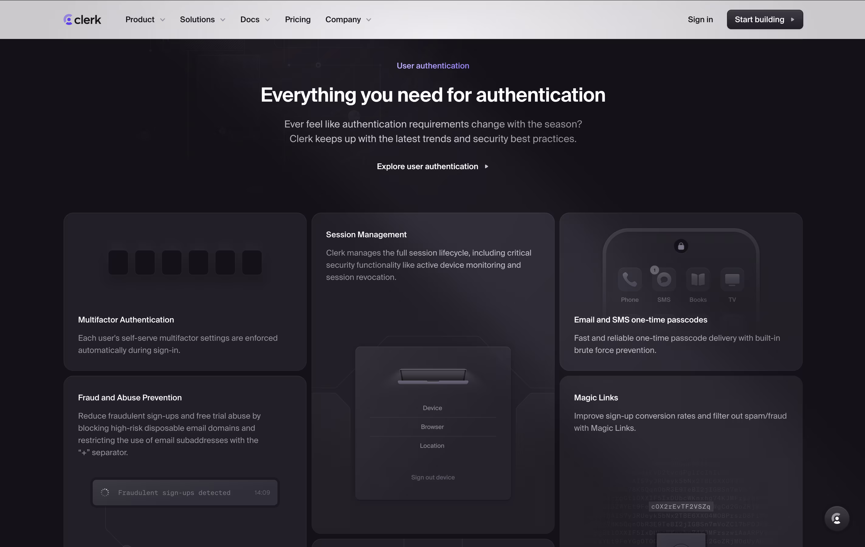 Clerk screenshot 3