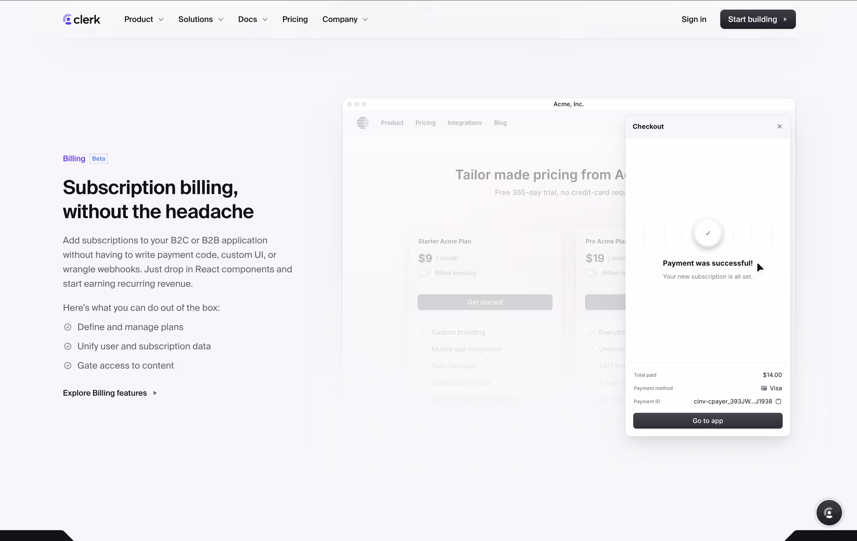Clerk screenshot 5