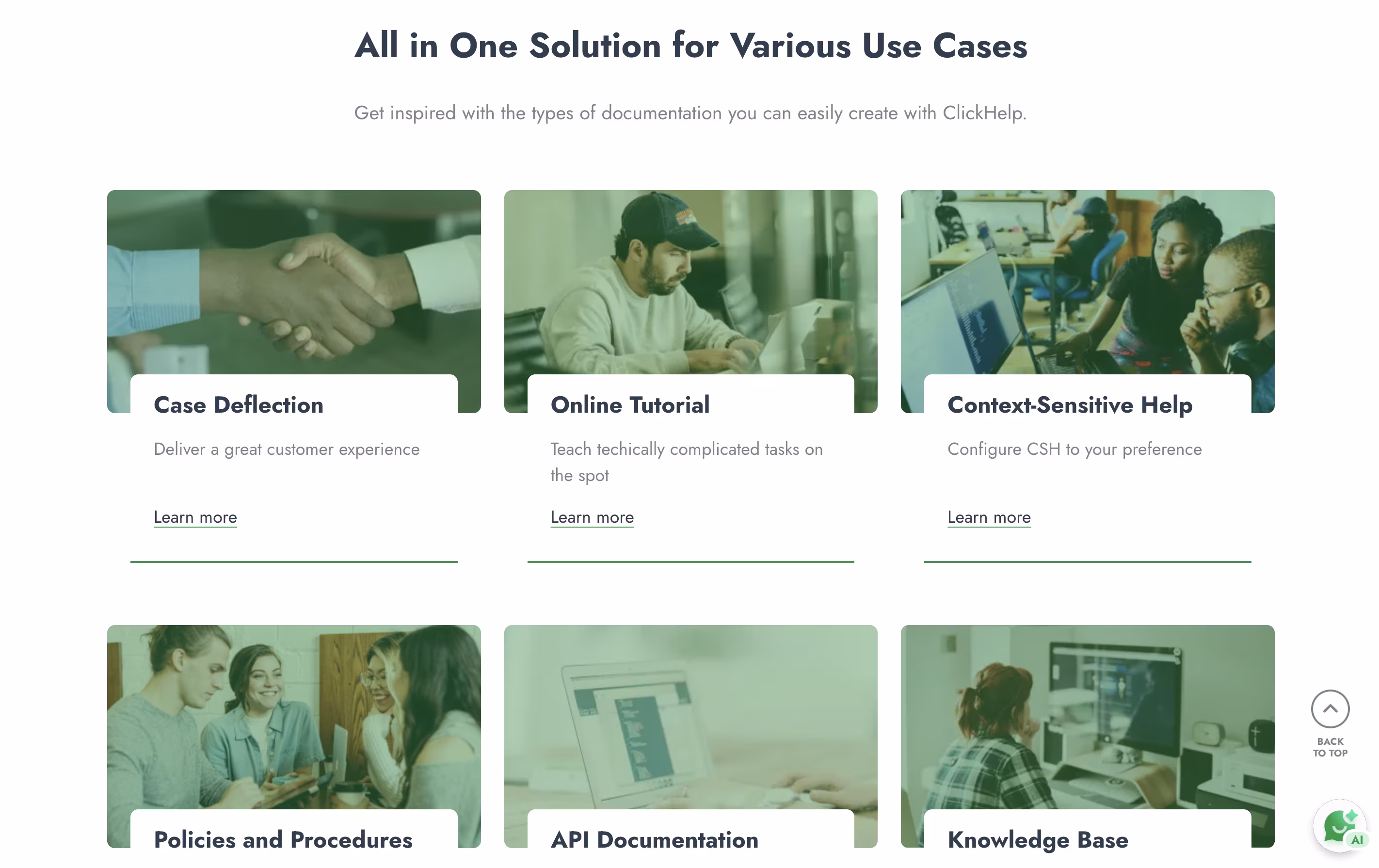 ClickHelp screenshot 2