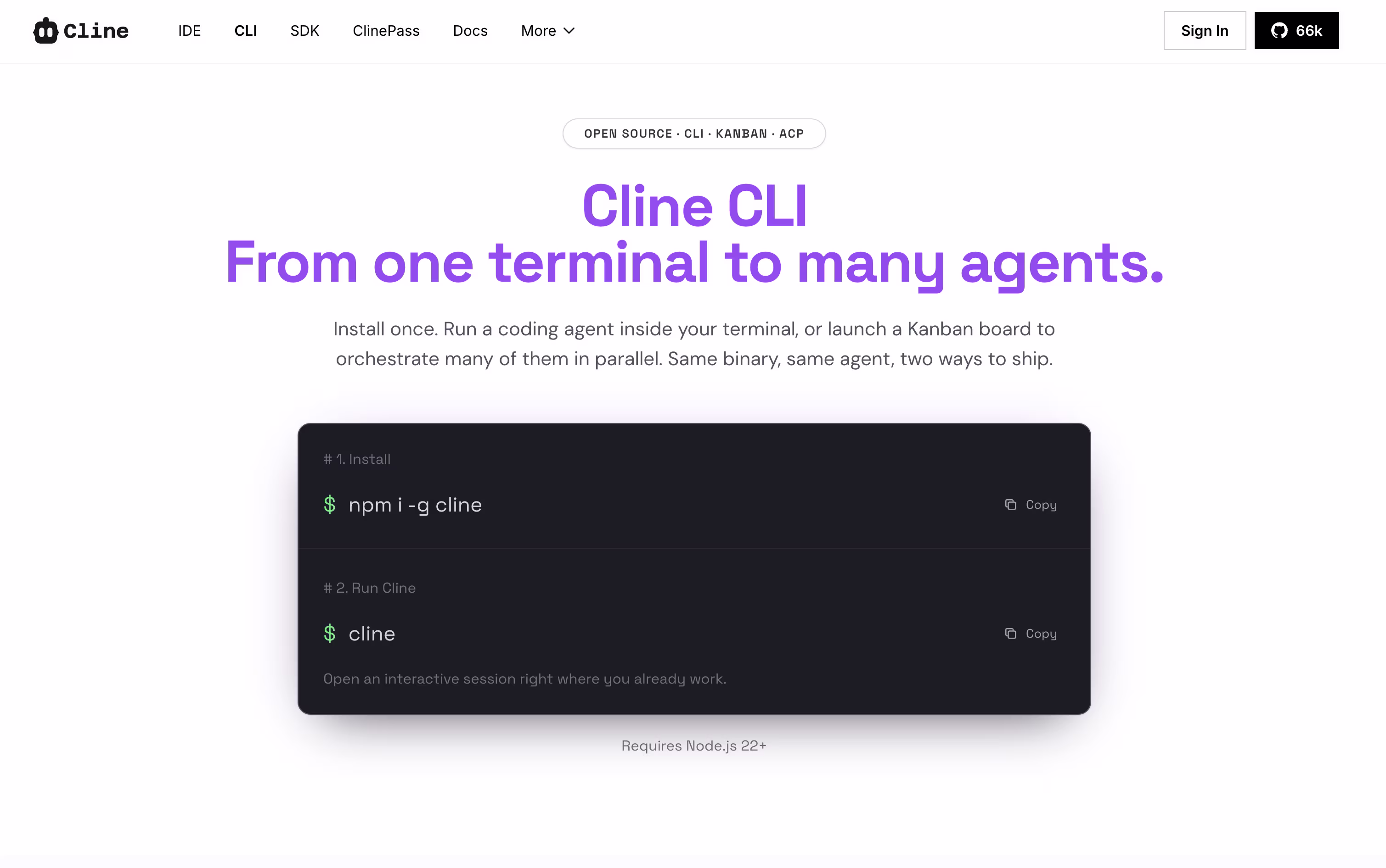 Cline screenshot 5