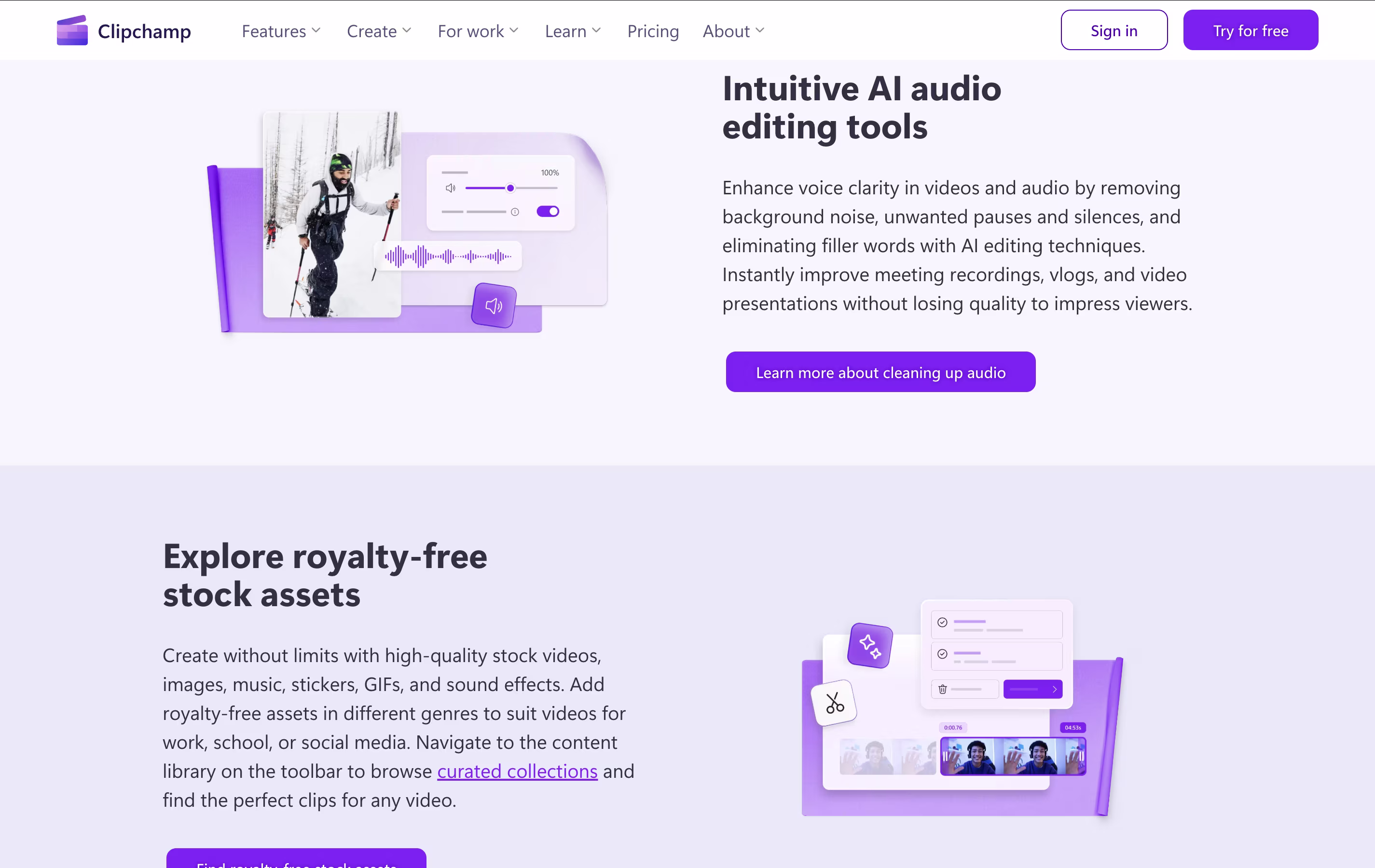 Clipchamp screenshot 3