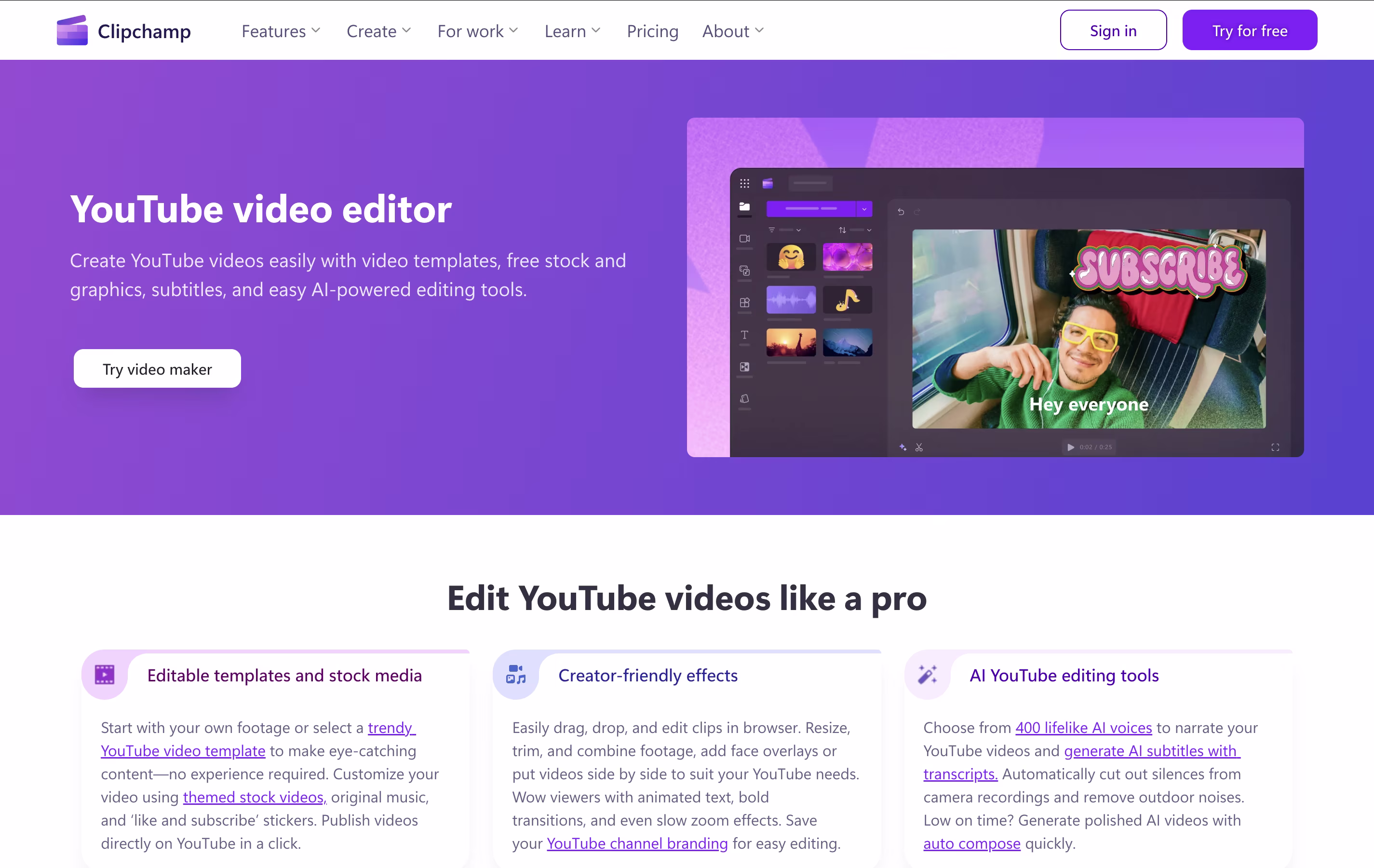 Clipchamp screenshot 6