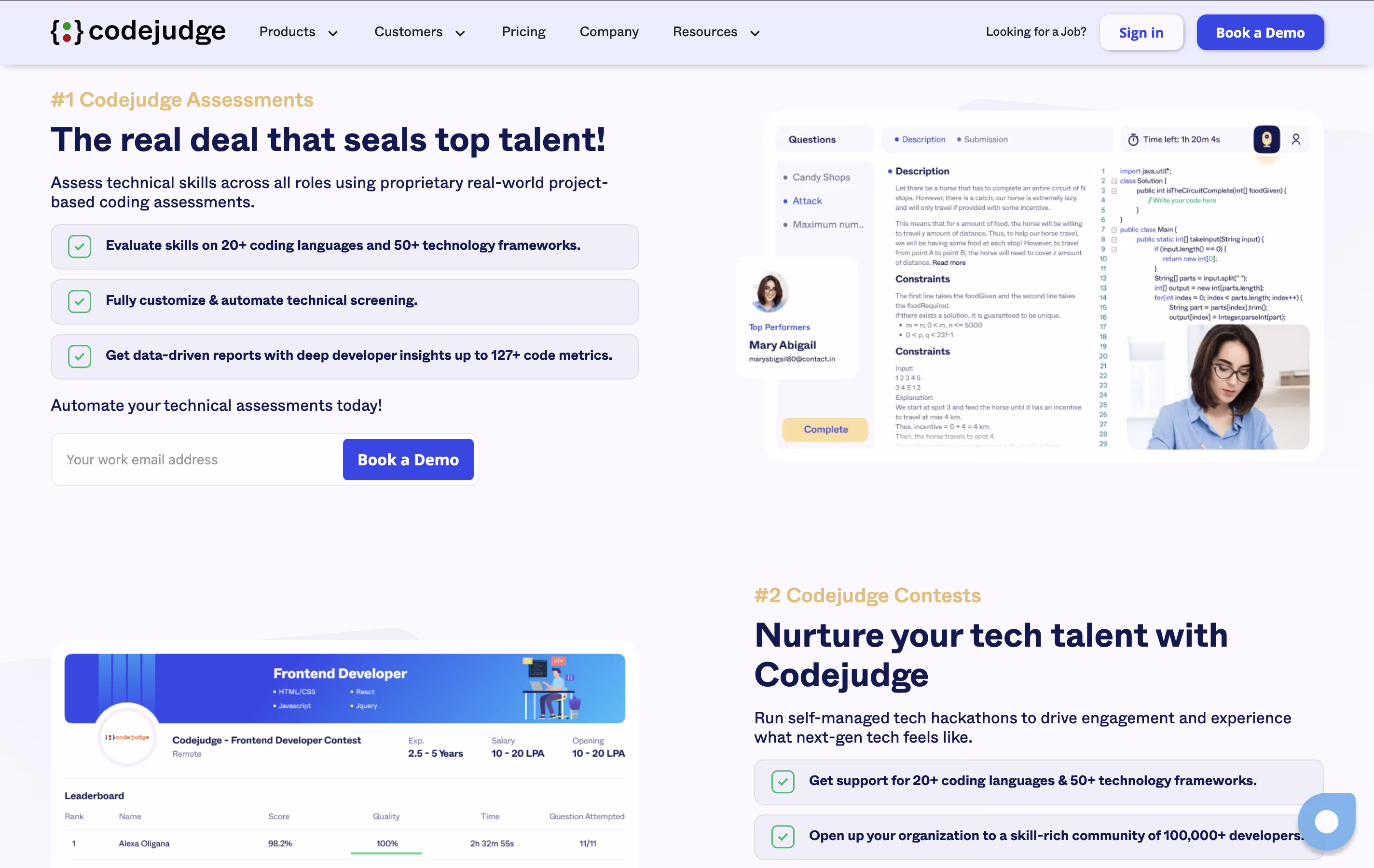 Codejudge screenshot 3