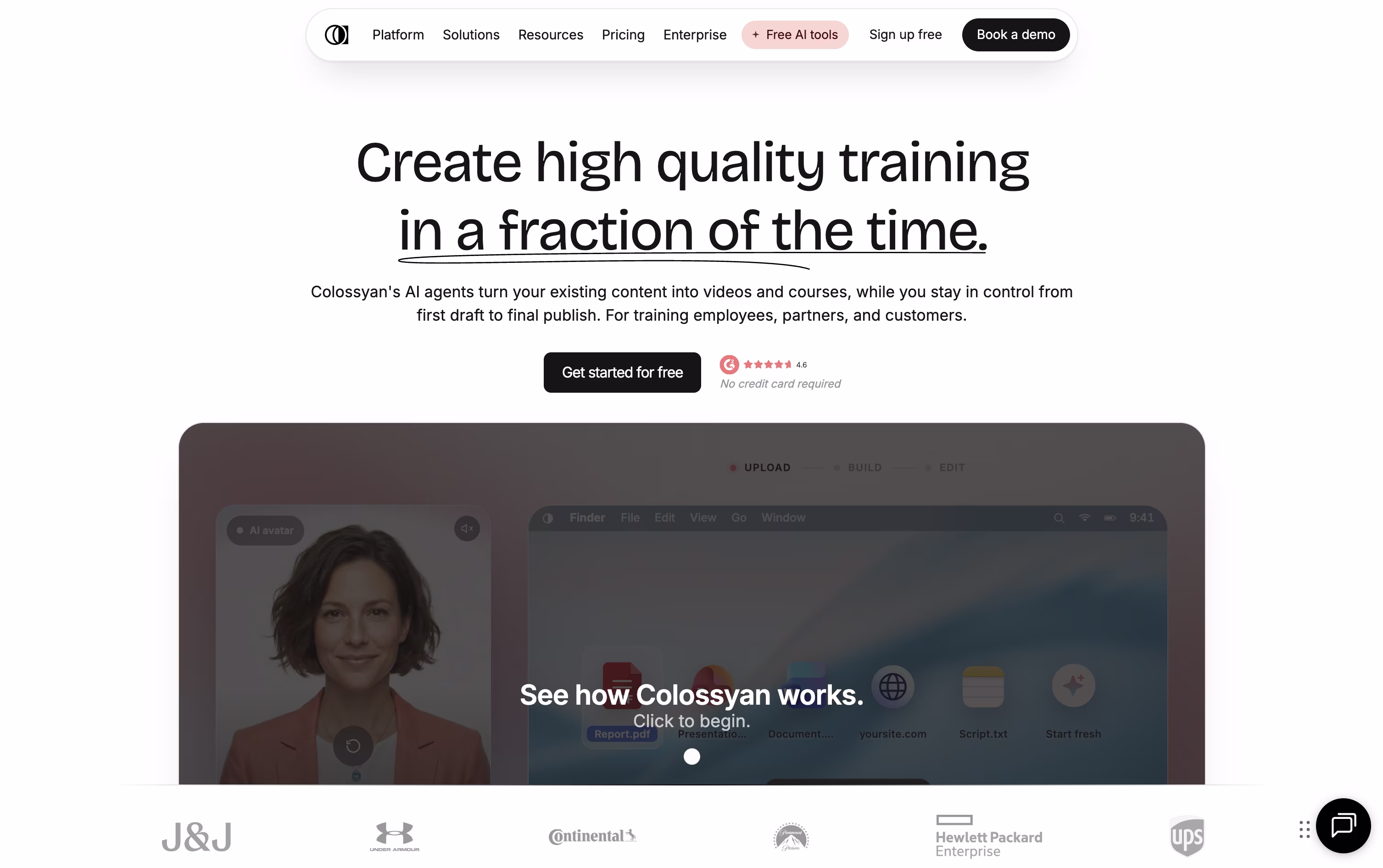 Colossyan Creator screenshot Colossyan Creator screenshot