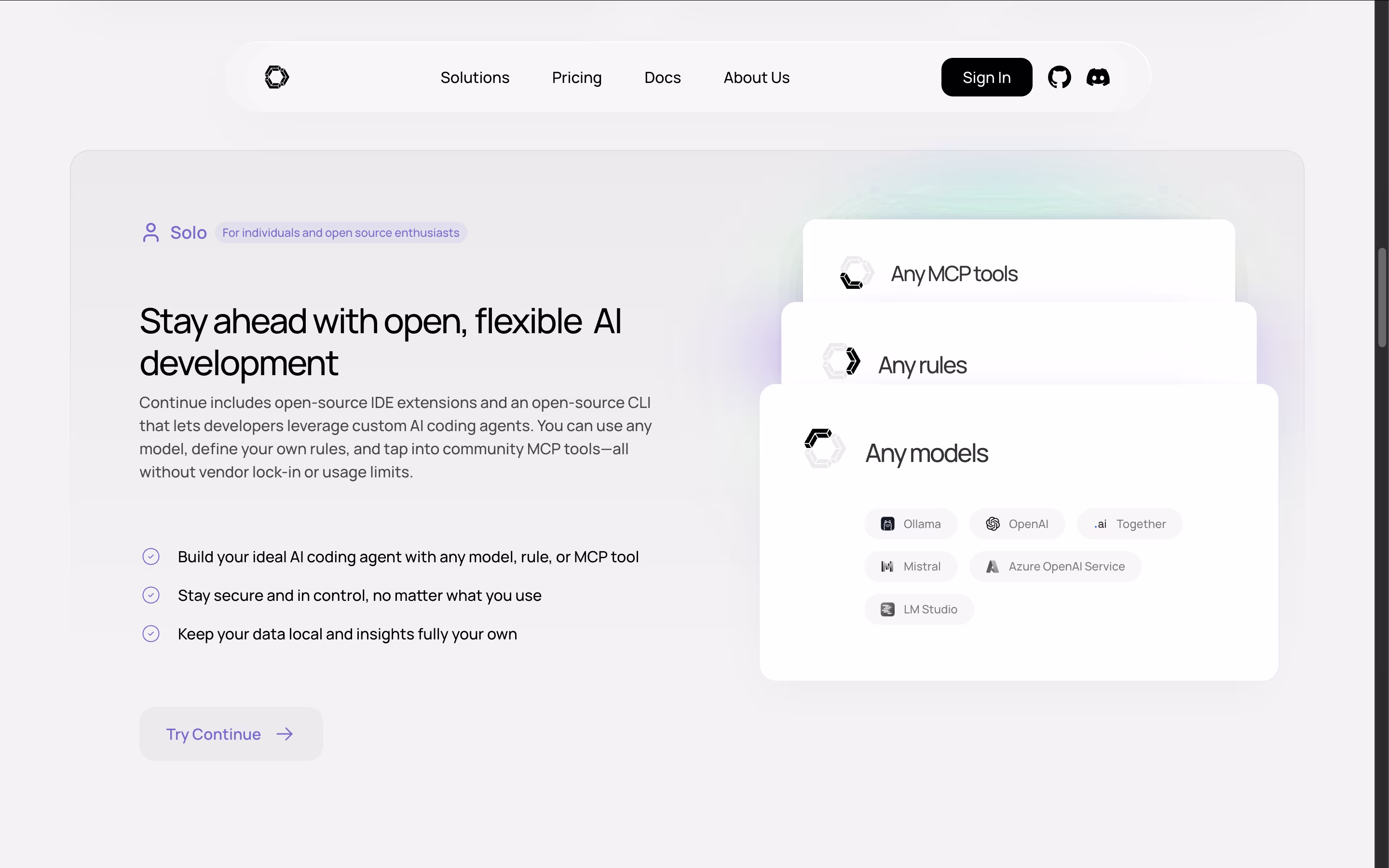 Continue screenshot 2