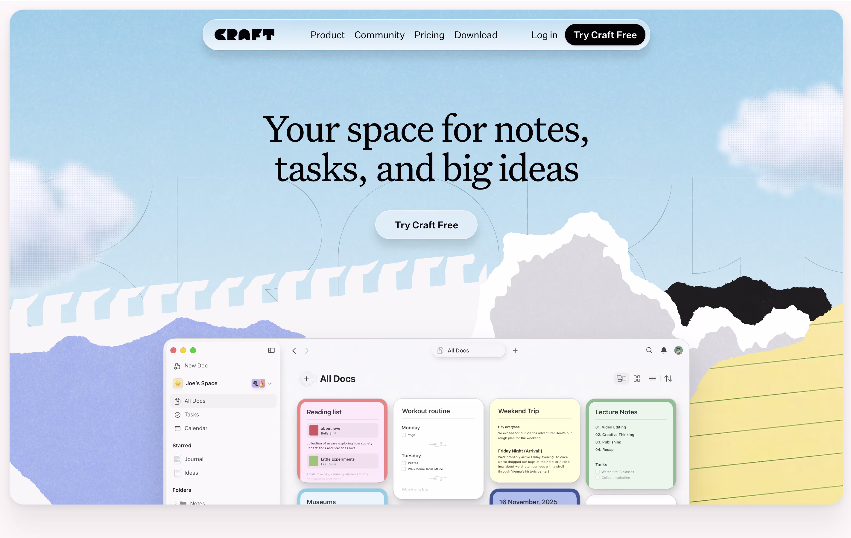 Craft screenshot Craft screenshot